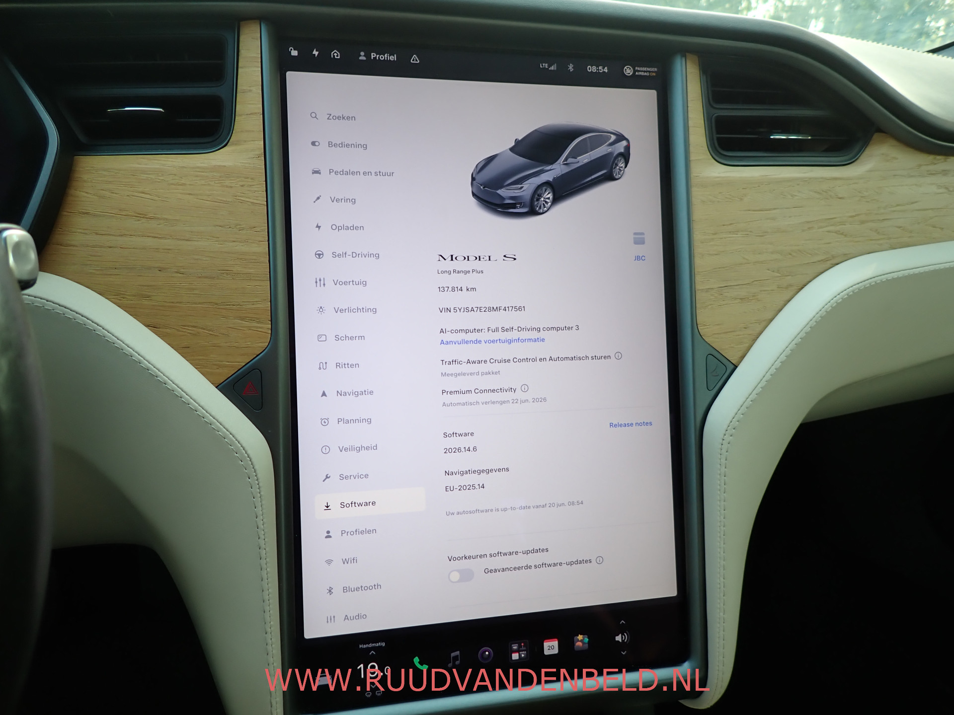 Foto van Tesla Model S