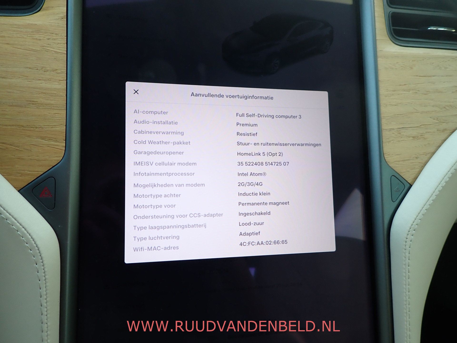 Foto van Tesla Model S