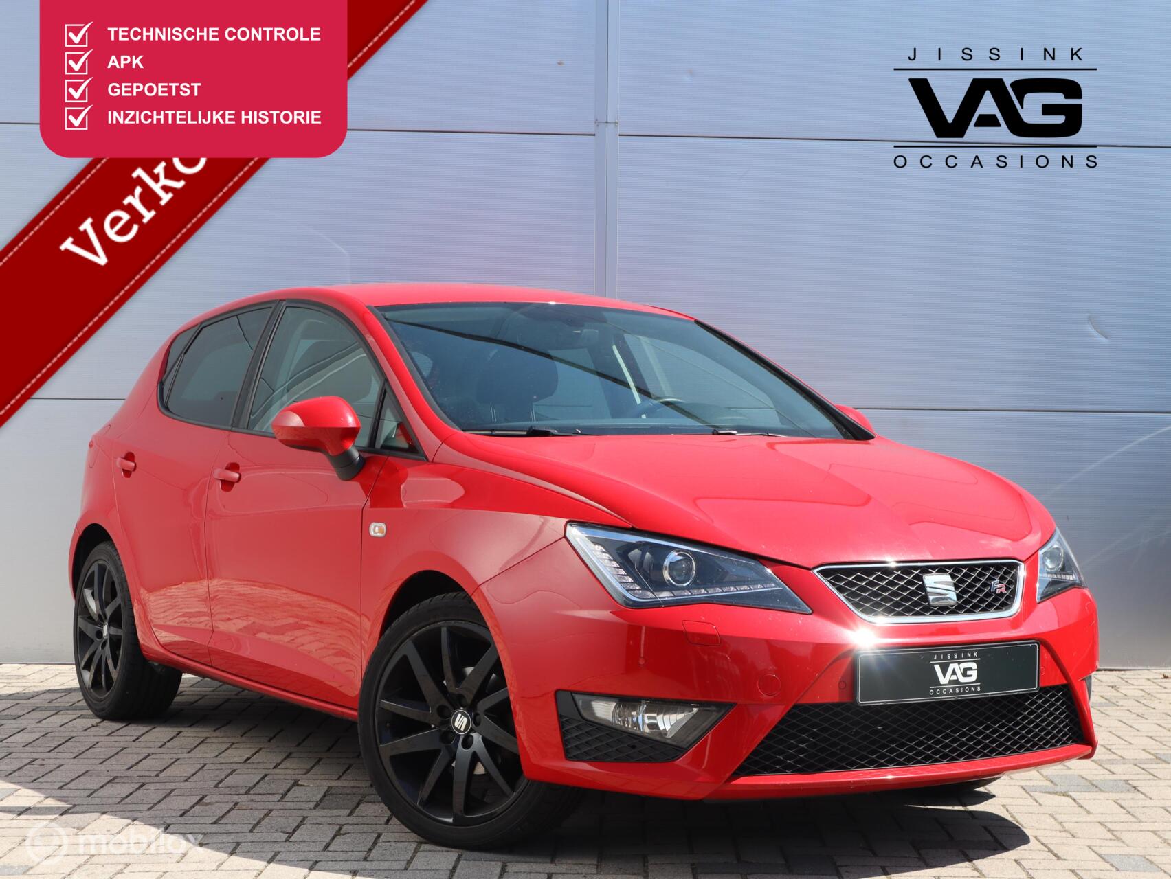 Seat Ibiza 1.0 EcoTSI FR CC Camera parkeersensoren 2016 - voorkant