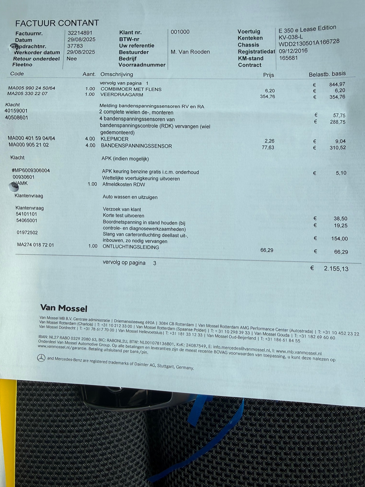Foto van Mercedes-Benz E 350 E
