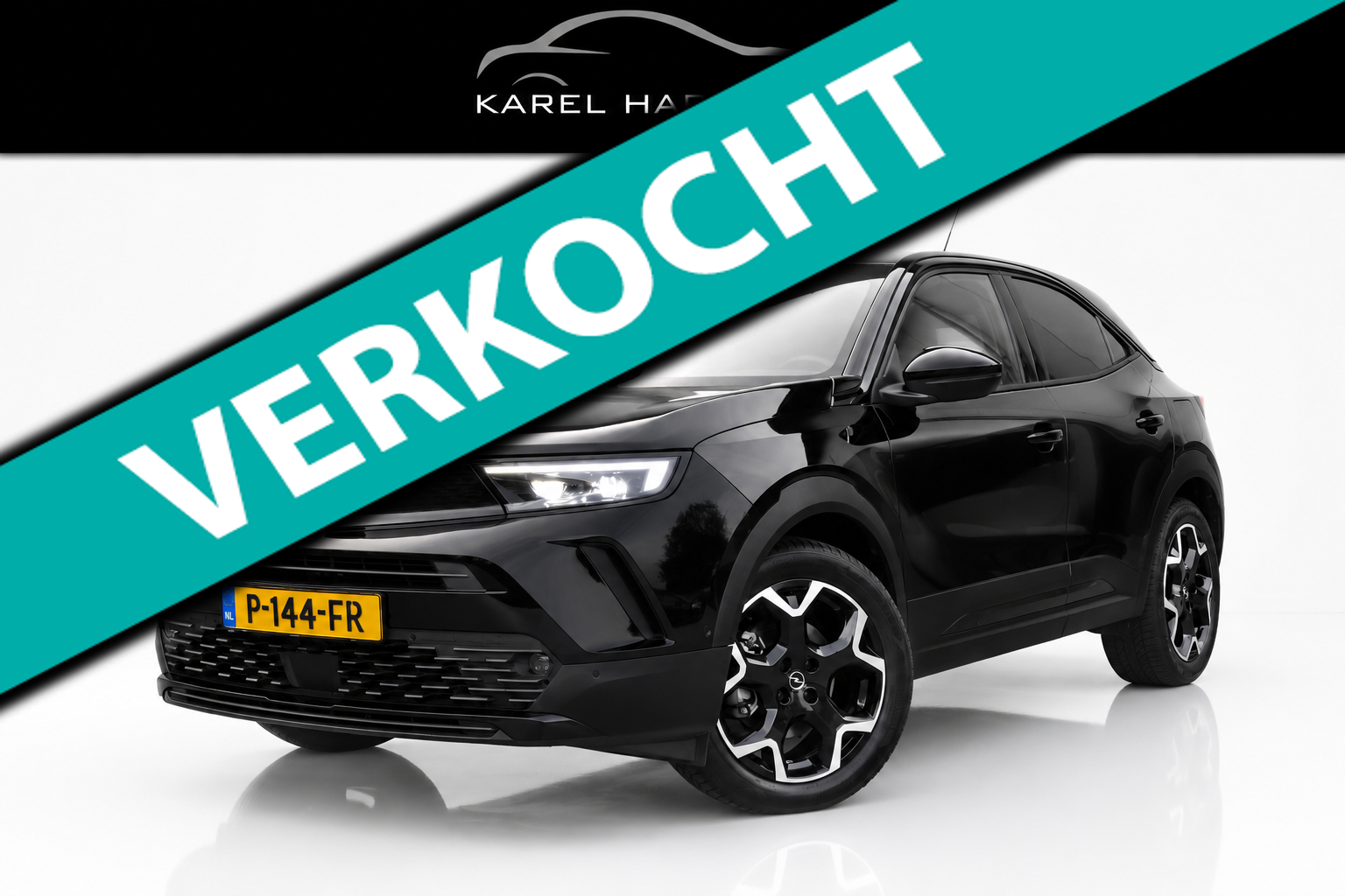 Opel Mokka Ultimate 50-kWh | ACC | LEDEREN BEKLEDING | STOELVERWARMING | APPLE CARPLAY / ANDROID AUTO 2022 - voorkant
