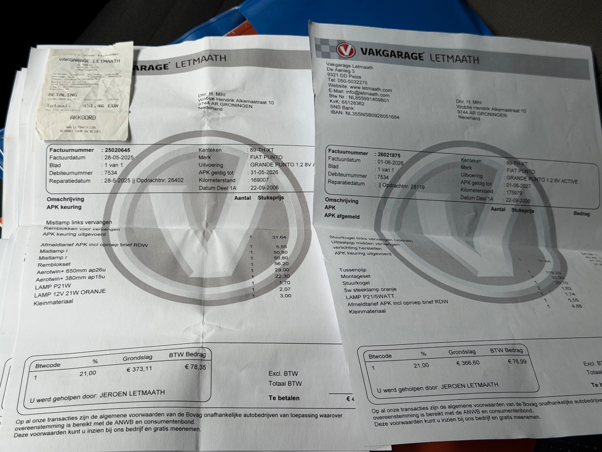 Foto van Fiat Fiat Punto