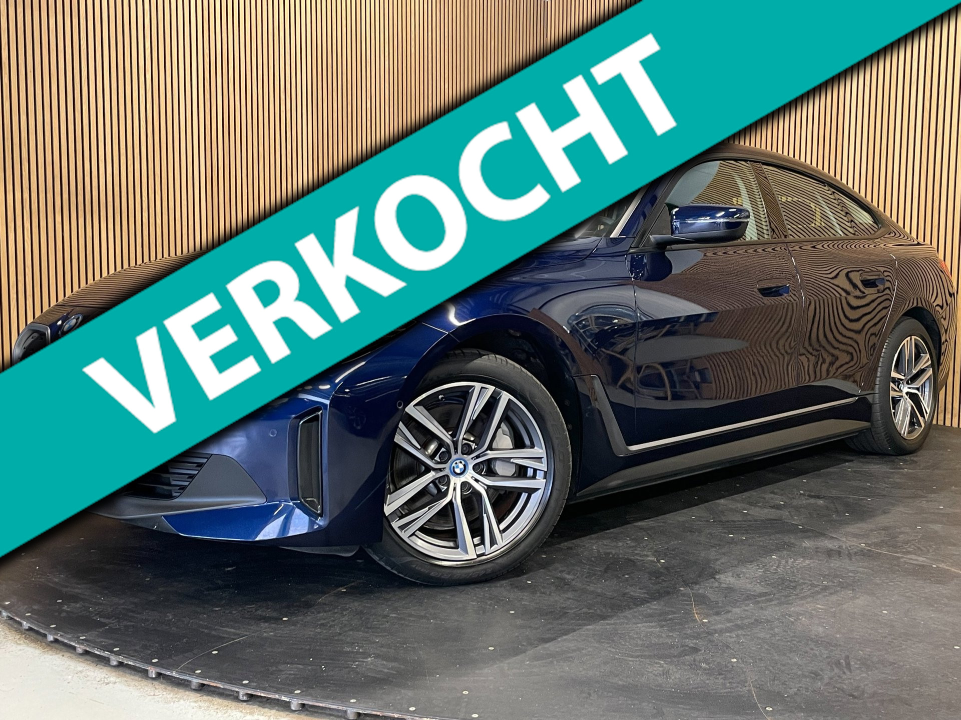 BMW I4 Edrive40 EDrive40 High Executive 84 kWh|99% SOH|PANORAMADAK|HEAD-UP|ACC|MEMORY|VOLLEDER|CARPLAY|CAMERA|STOELVERW|NAP|ORG.NL|INCL.BTW 2022 - voorkant