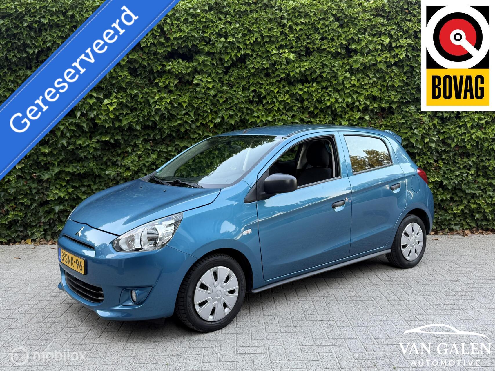 Mitsubishi Mitsubishi Space Star 1.0 NAP|Airco|Bluetooth|Trekhaak| 2013 - voorkant