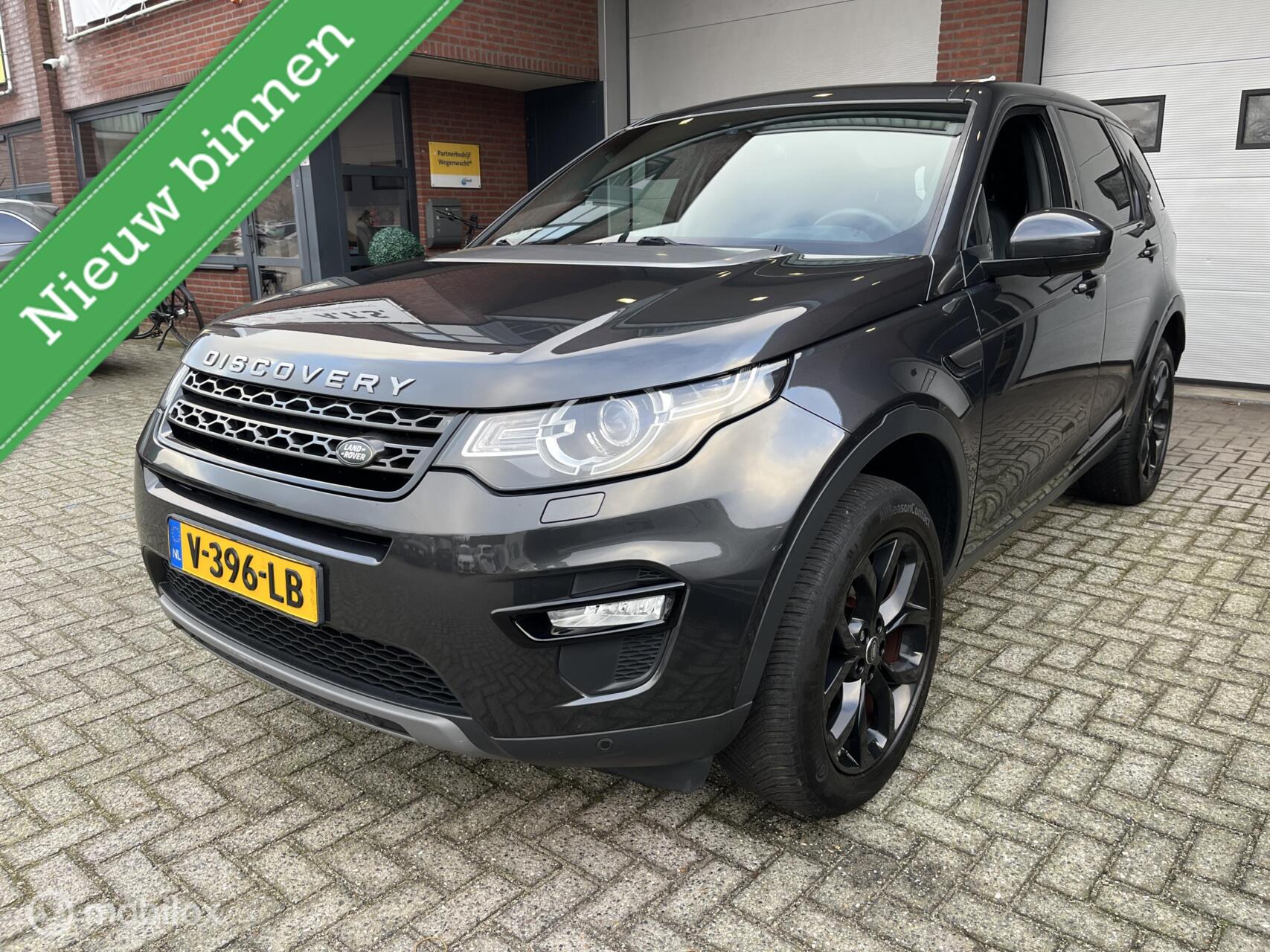 Land Rover Discovery Sport 2.0 TD4 HSE GRIJS KENTEKEN 2018 - voorkant