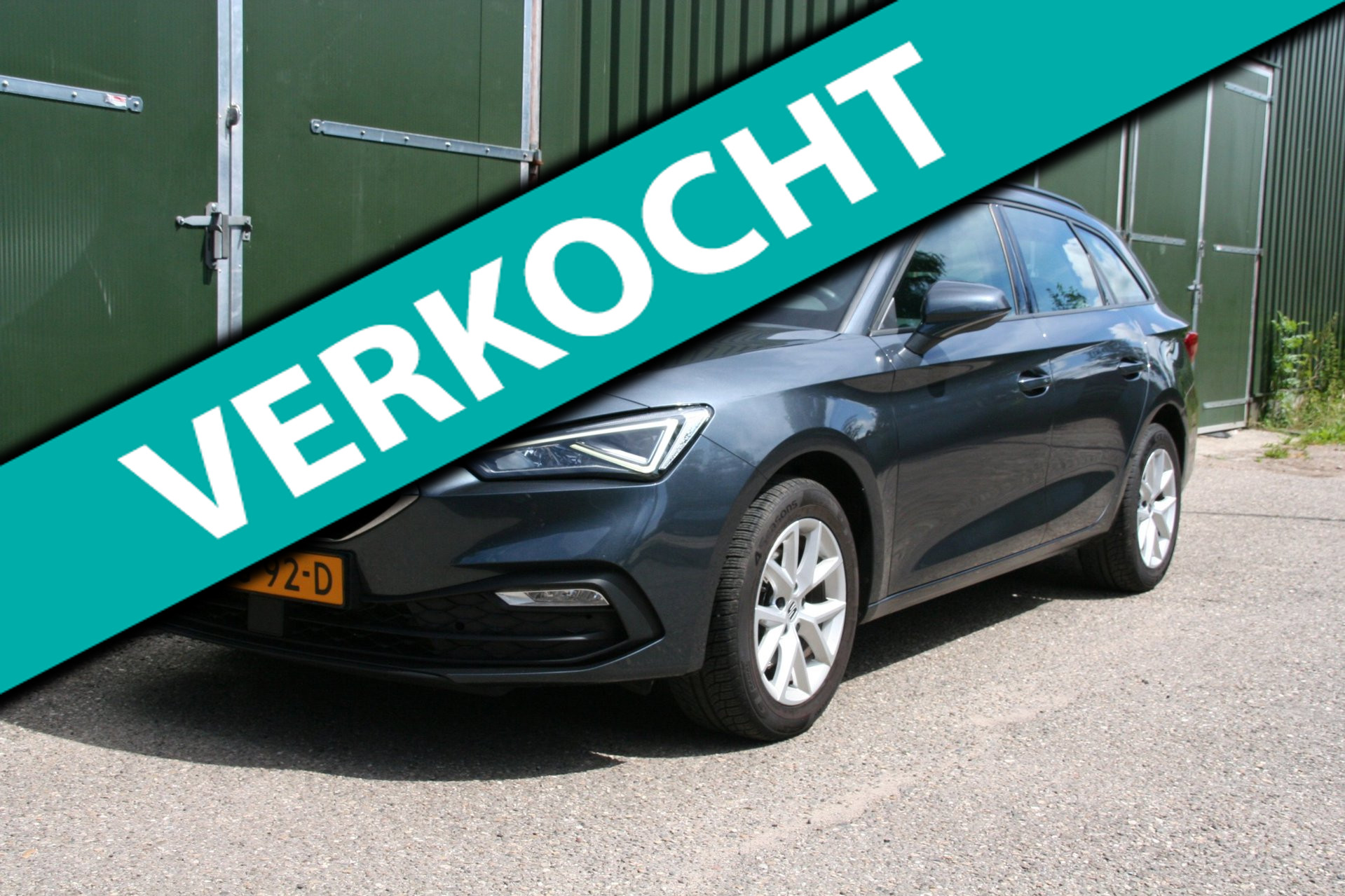 Seat Leon Sportstourer 1.0 eTSI FR Bns Int 2021 - voorkant