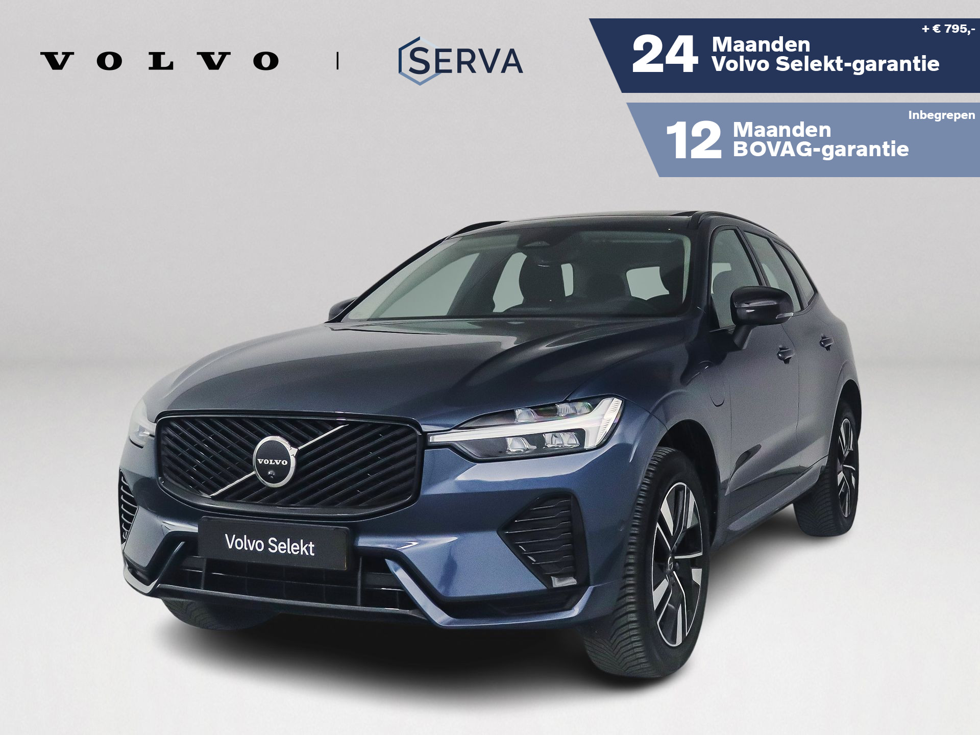 Volvo Xc60 T6 Plug-in hybrid AWD Plus Dark | Panoramadak | 360° camera | Harman Kardon | Head-up display | Stoel- en Stuurverwarming | Trekhaak 2025 - voorkant