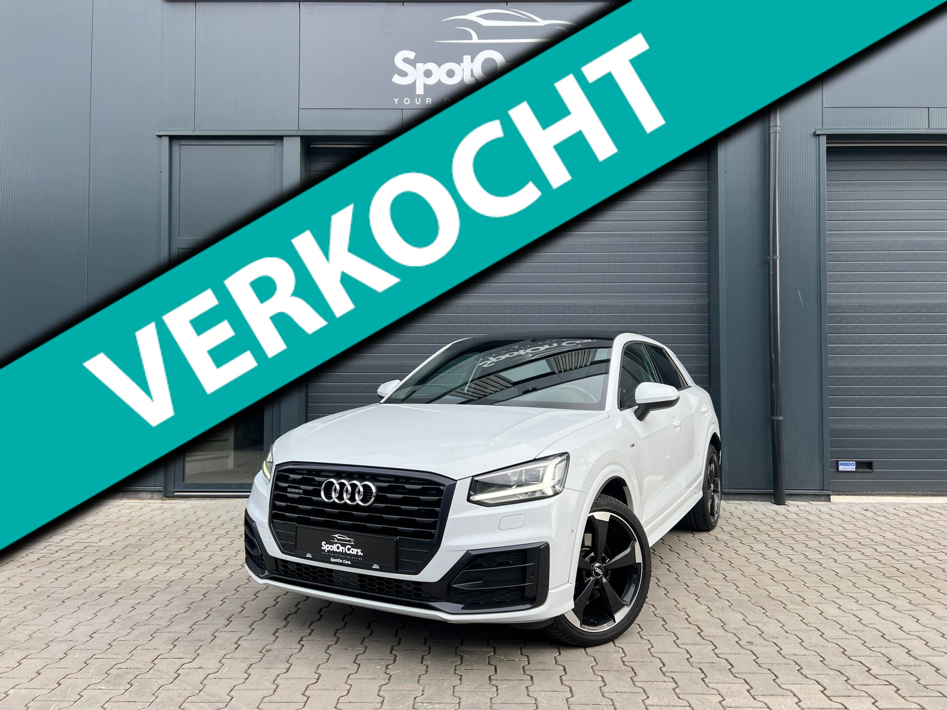 Audi Q2 40 TFSI quattro 2x S-Line PANO ACC CAMERA KEYLESS 2018 - voorkant
