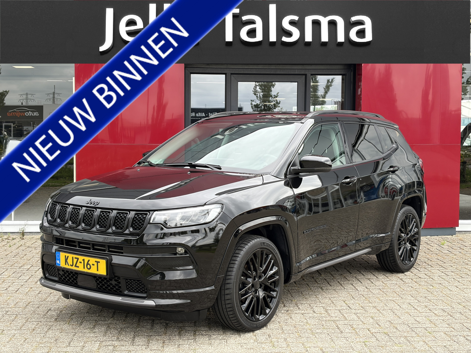 Jeep Compass 1.5T e-Hybrid High Altitude | Camera | 19" velgen | Stoel/Stuurwielverwarming 2023 - voorkant