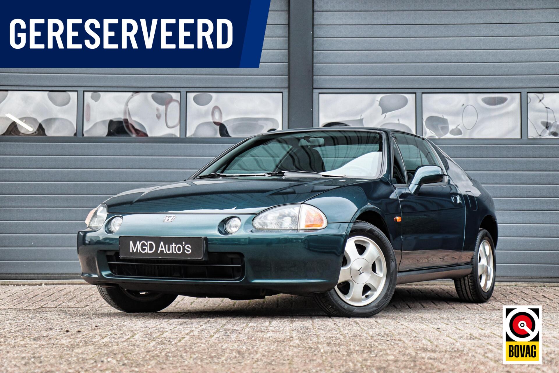 Honda CRX 1.6 VTEC CRX ESi Del Sol /AUT./ELEK. DAK/ELEK. PAKKET/STUURBEKR. 1996 - voorkant