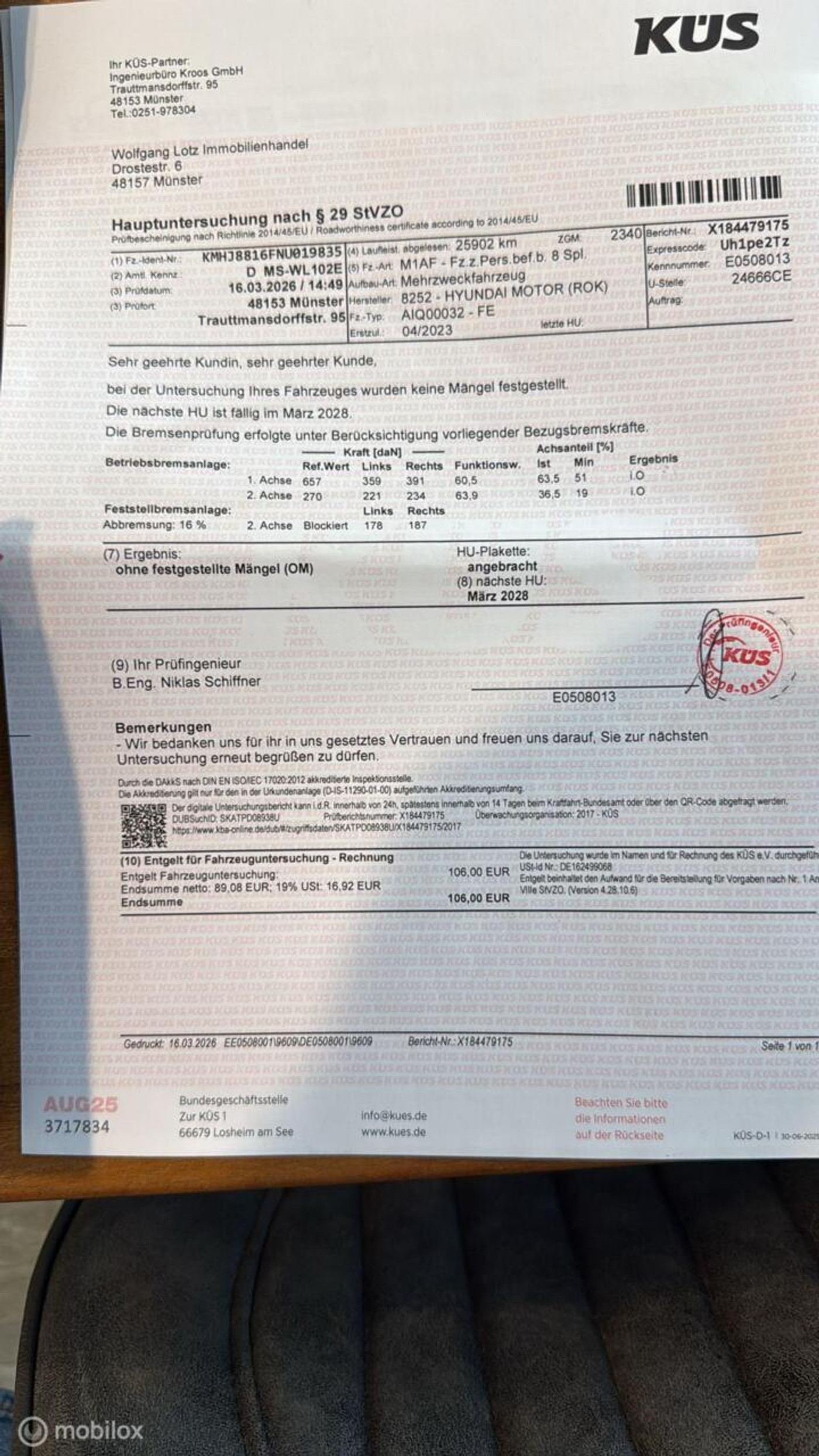 Foto van Hyundai Nexo