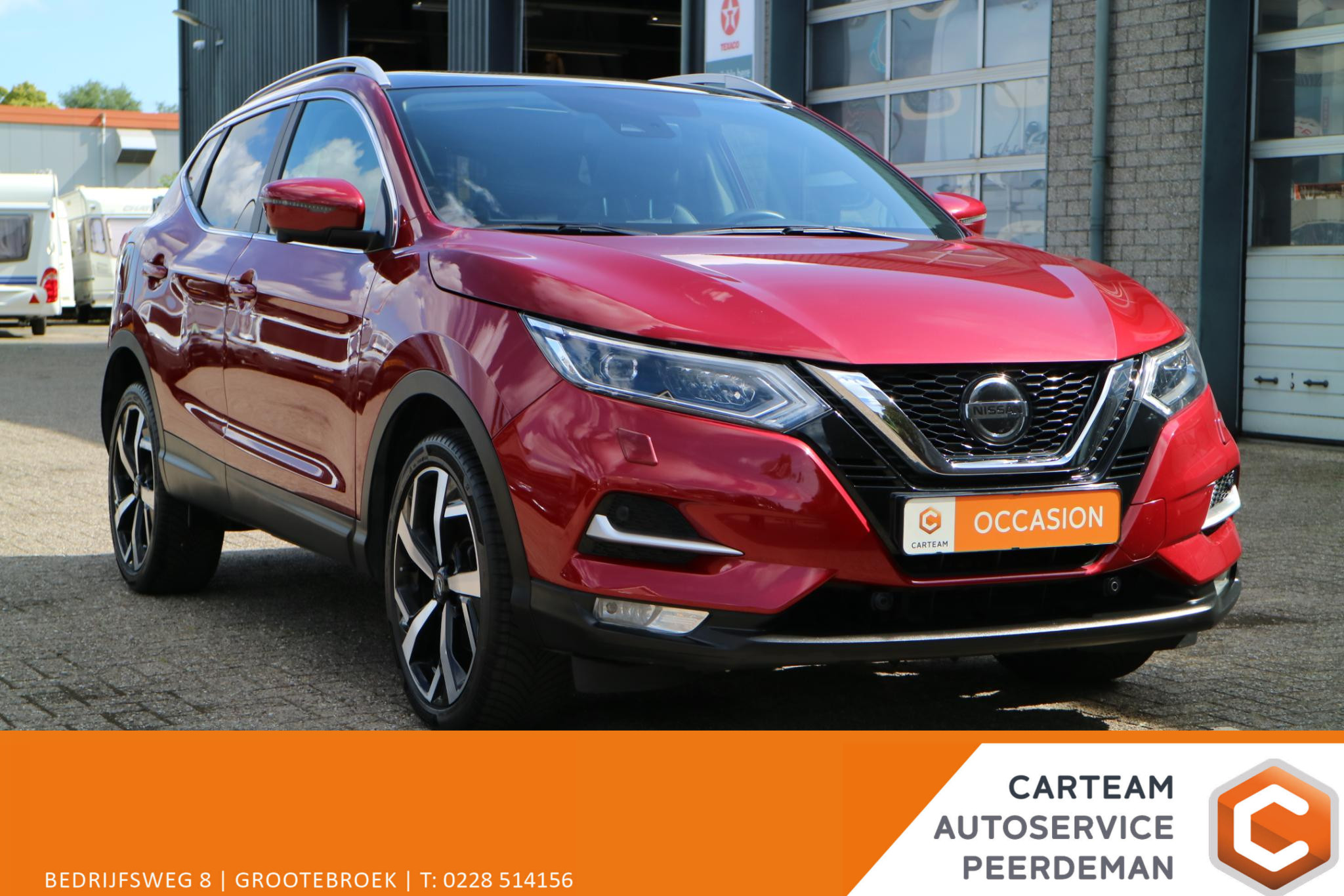 Nissan Qashqai 1.3 DIG-T Premium Edition 2021 - voorkant