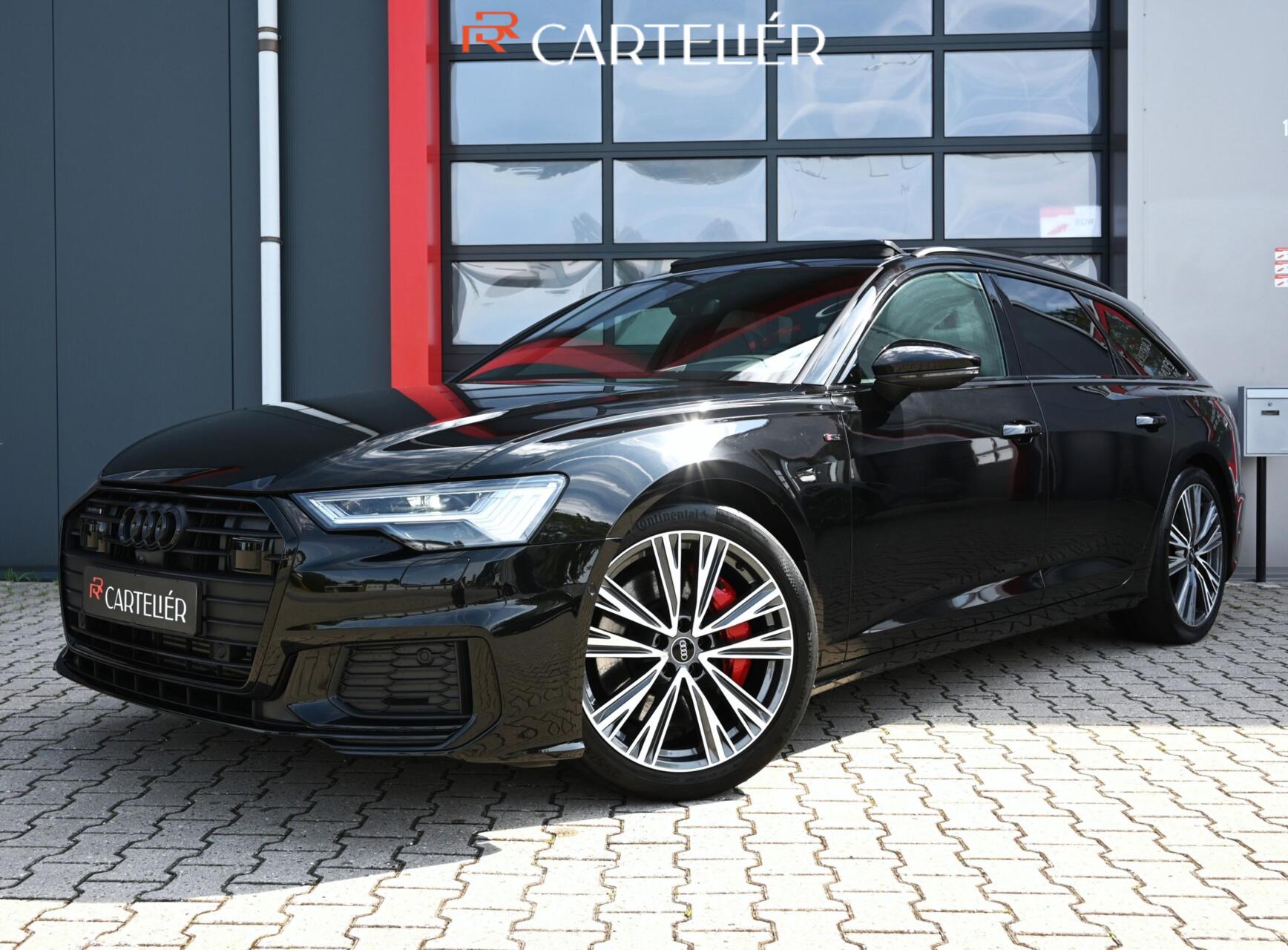 Audi A6 Avant 55 TFSI e S-Line Quattro Competition | Pano | 360 | Stoel & Stuurwielverwarming | Leder | Matrix Led (Luxe) | Keyless | 20'' | Trekhaak | Digital Dash | ACC | Head-Up | Ambient+ | Lane Assist | Memory | Electric Seats 2021 - voorkant