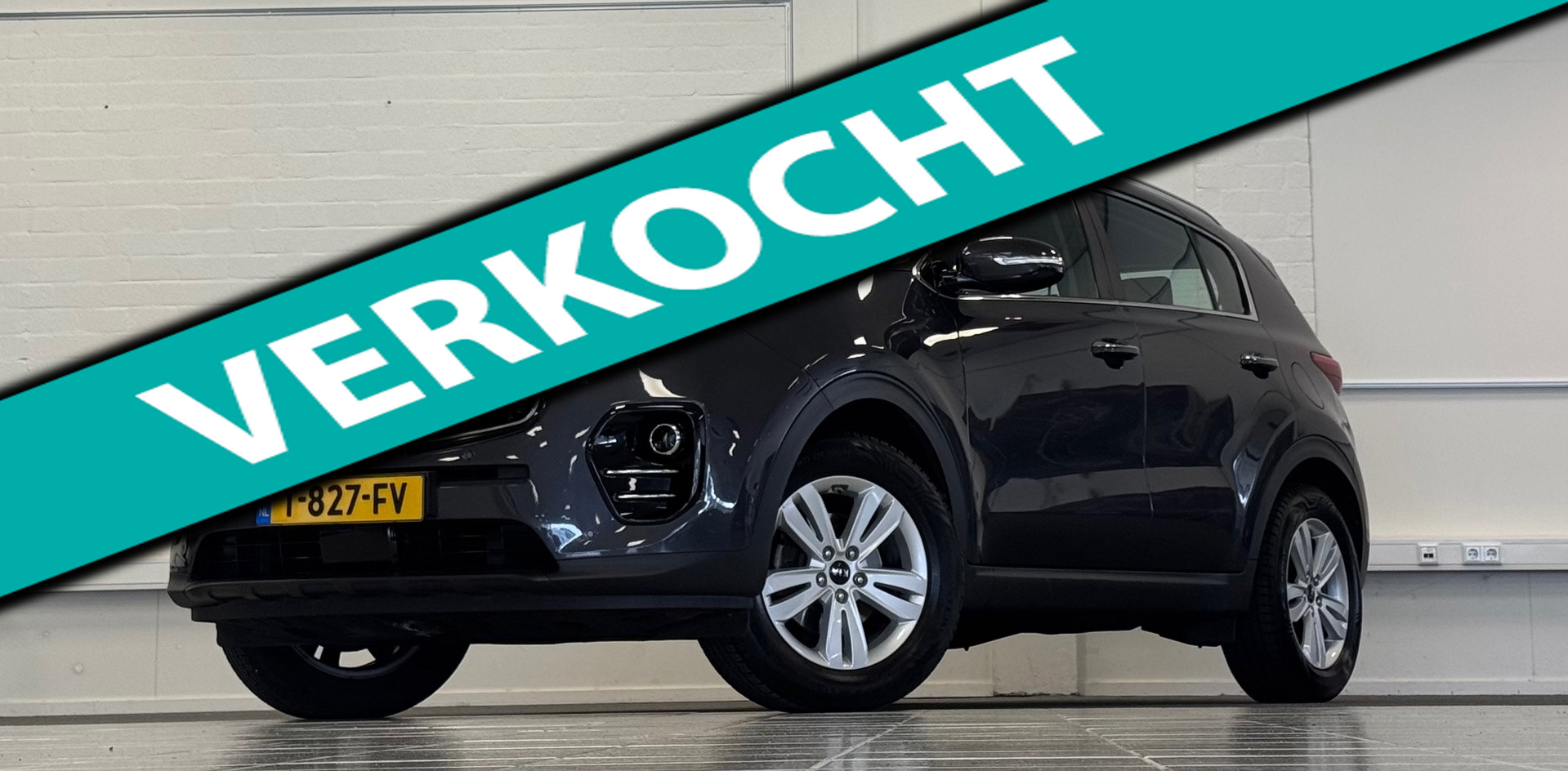 Kia Sportage 1.6 GDI First Edition Navigatie Parkeerhulp Nieuwe APK Mooi! 2016 - voorkant