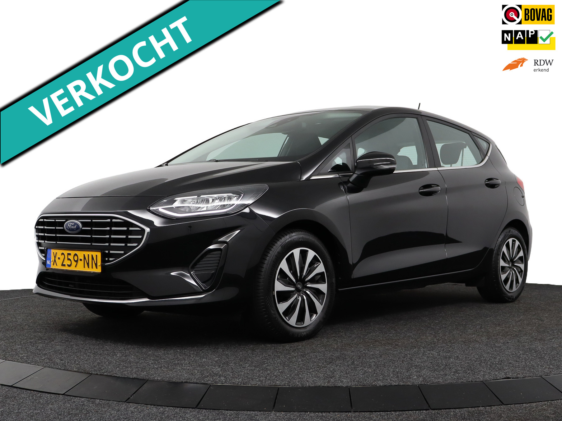 Ford Fiesta 1.0 EcoBoost Hybrid Titanium 2023 - voorkant