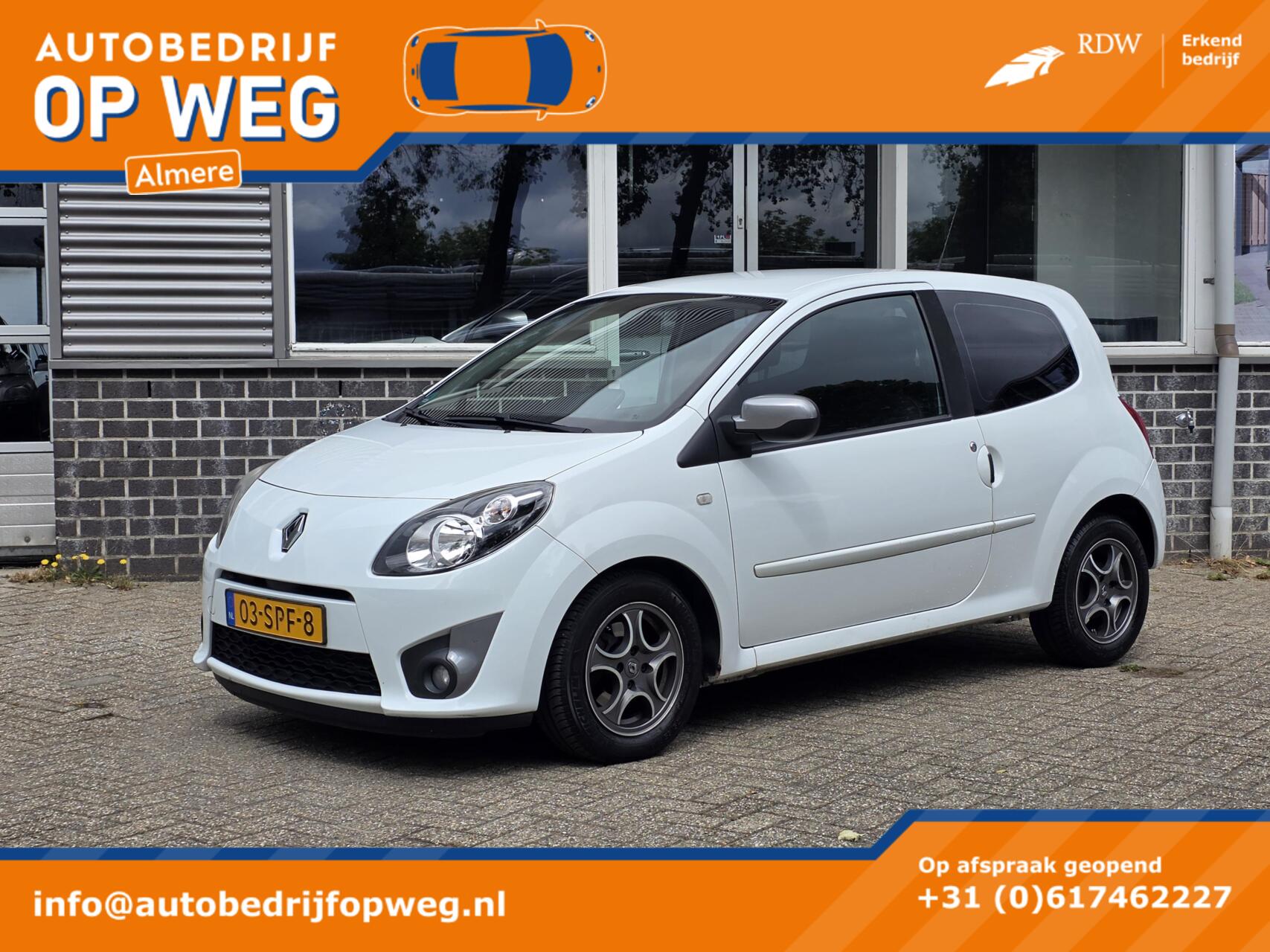 Renault Twingo 1.2-16V Night & Day | Airco | Cruise Control | Distributieriem vervangen | APK 03-2027 2011 - voorkant