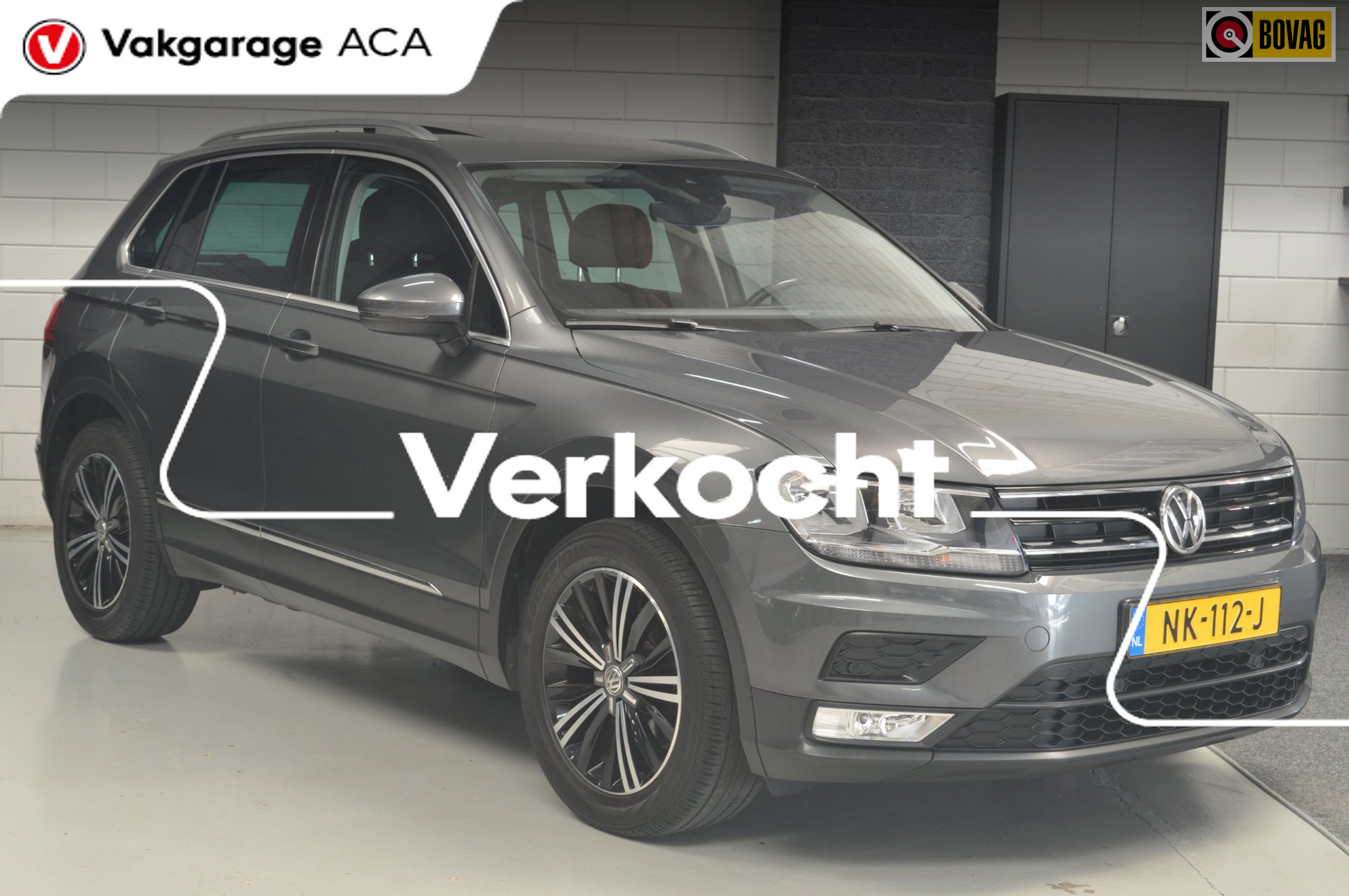 Volkswagen Tiguan 1.4 TSI Connected Series // PANO // ADAPTIVE CRUISE // NAVI // PDC // STOELVERWARMING // 2017 - voorkant