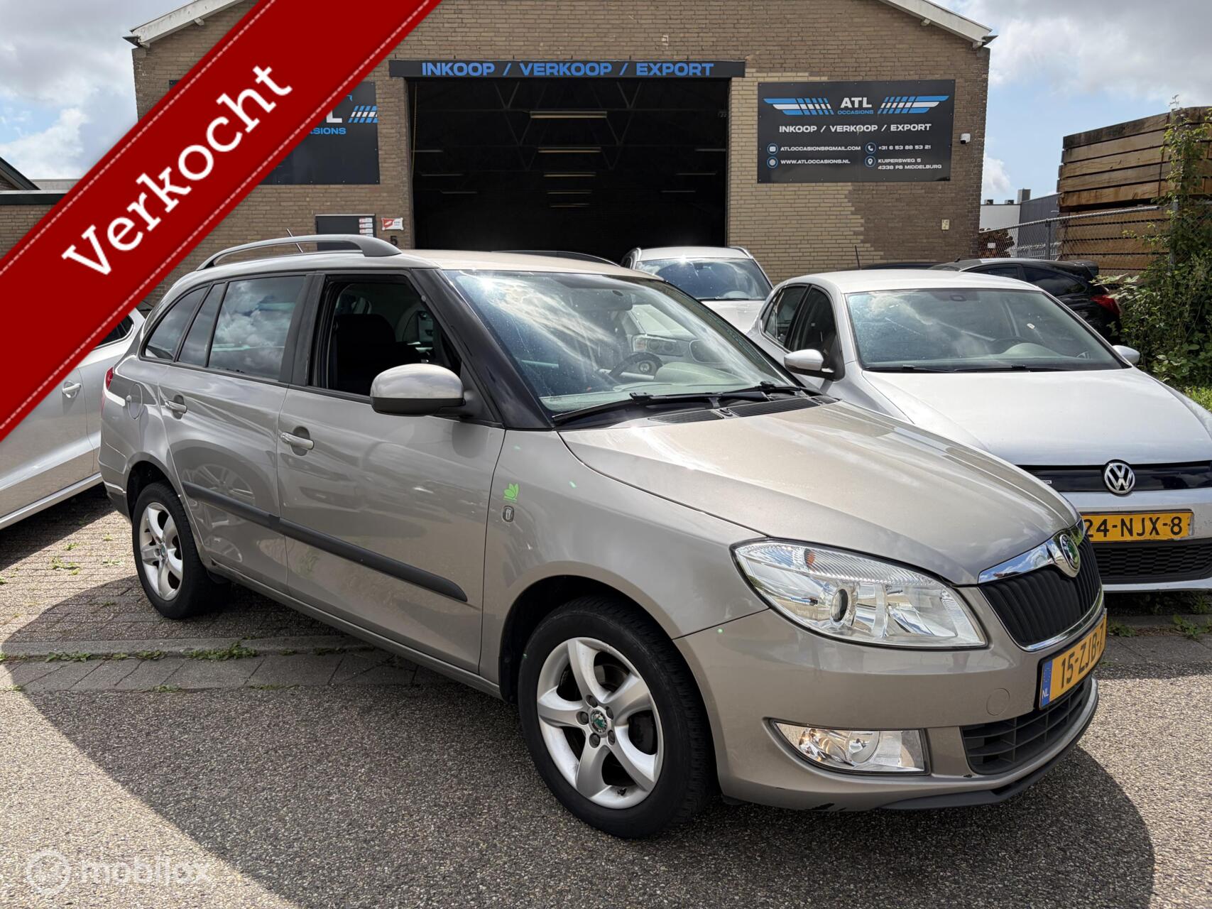 Skoda Fabia 1.2 TDI Greenline Businessline 2012 - voorkant