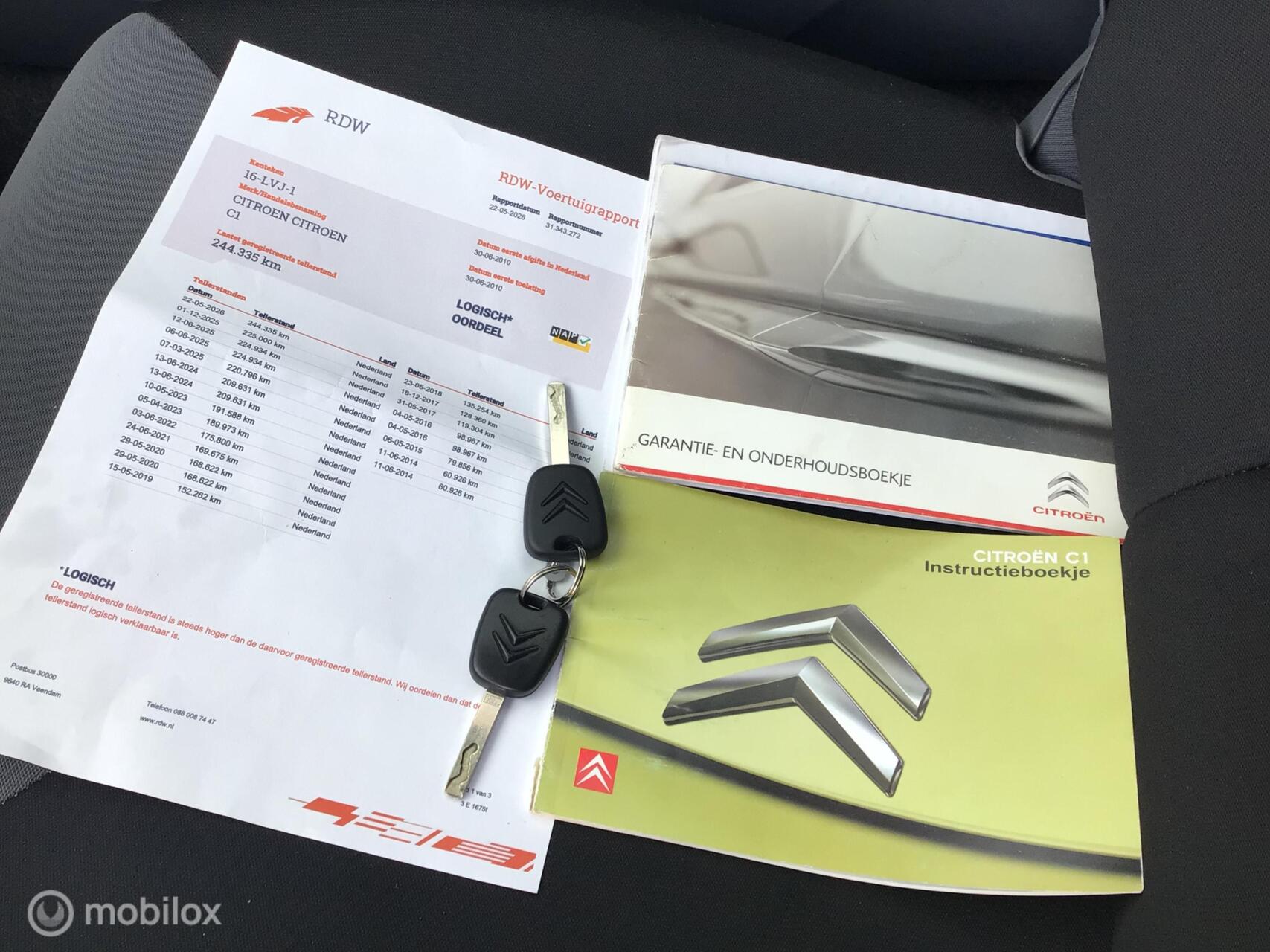 Foto van Citroen Citroen C1