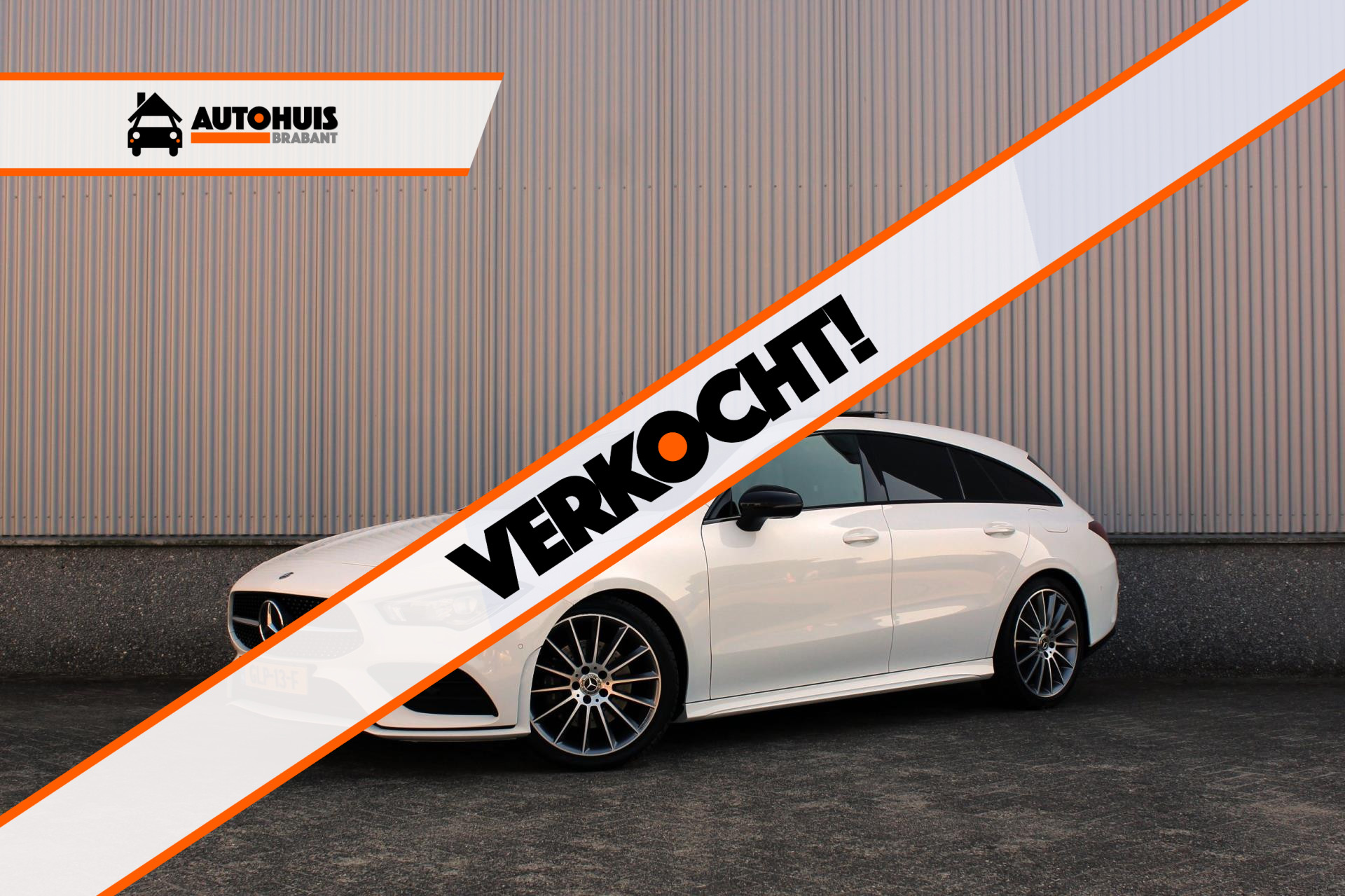 Mercedes-Benz Cla 220 CLA 220 Aut. AMG Line Night, Pano, Sfeerverl. 2019 - voorkant