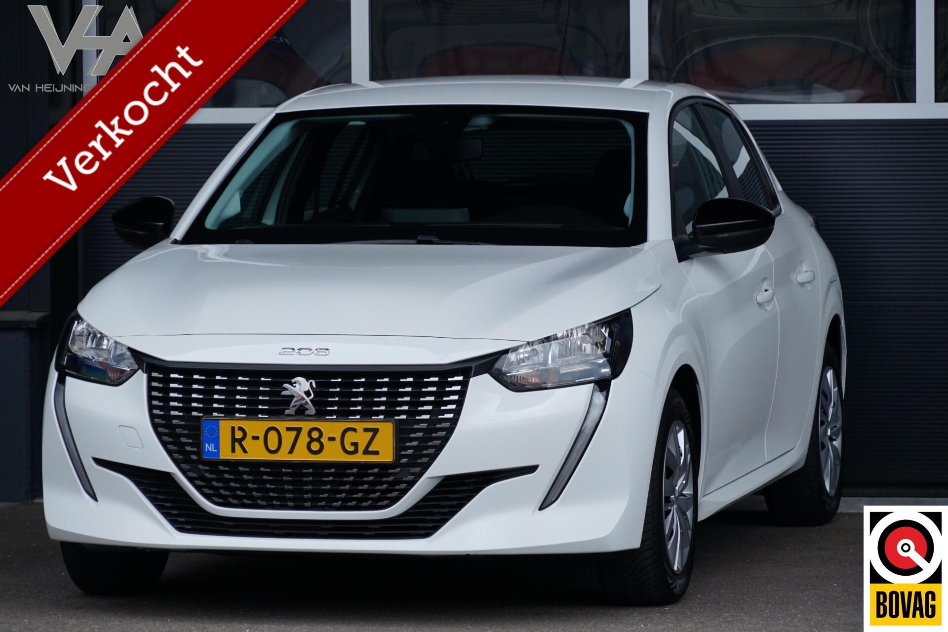 Peugeot 208 1.2 PureTech Active, NL, cruise, CarPlay, DAB 2022 - voorkant