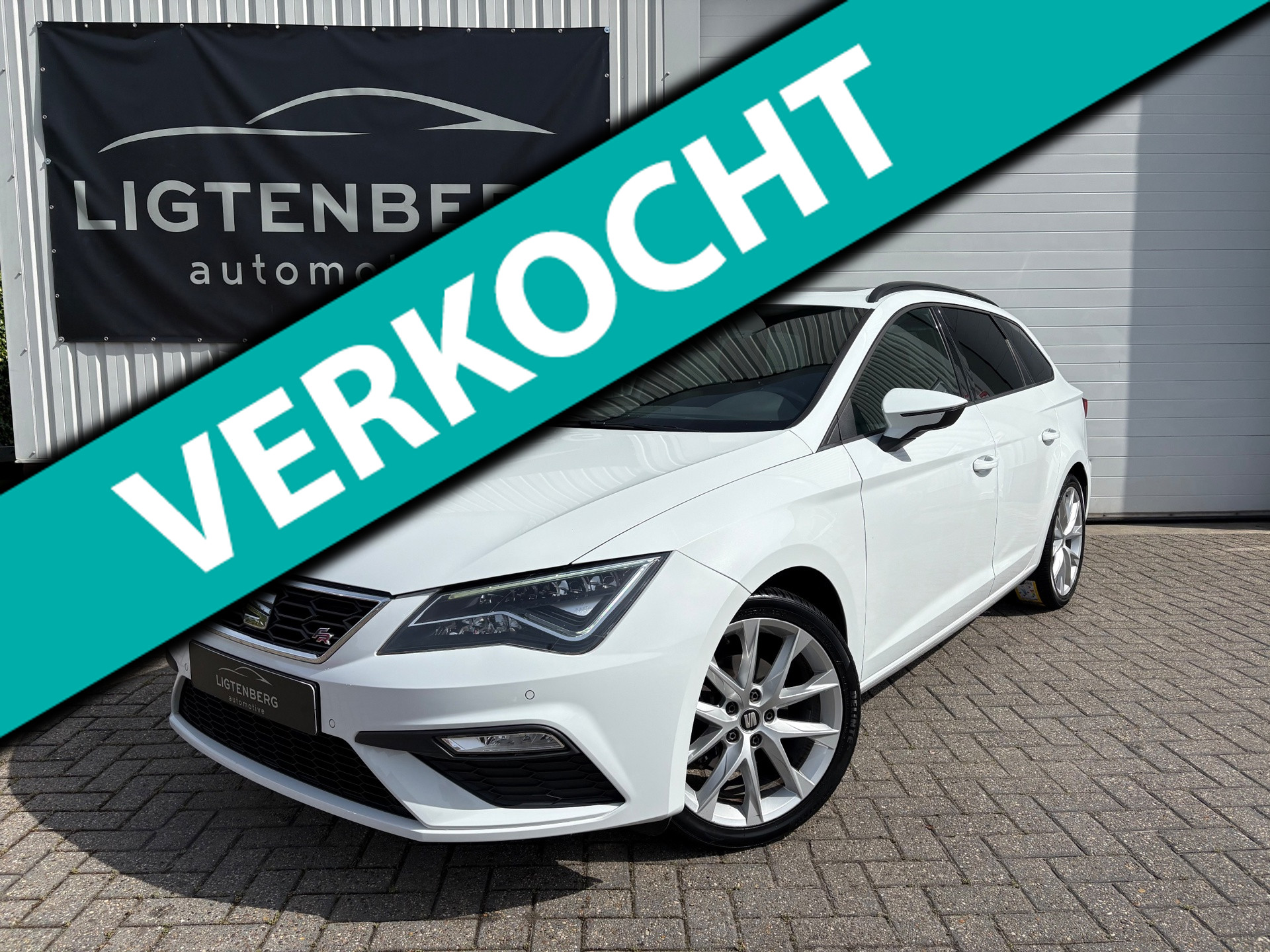 Seat Leon ST 1.5 TSIFR Business Intense PANO/VIRTUAL COCKPIT 2019 - voorkant