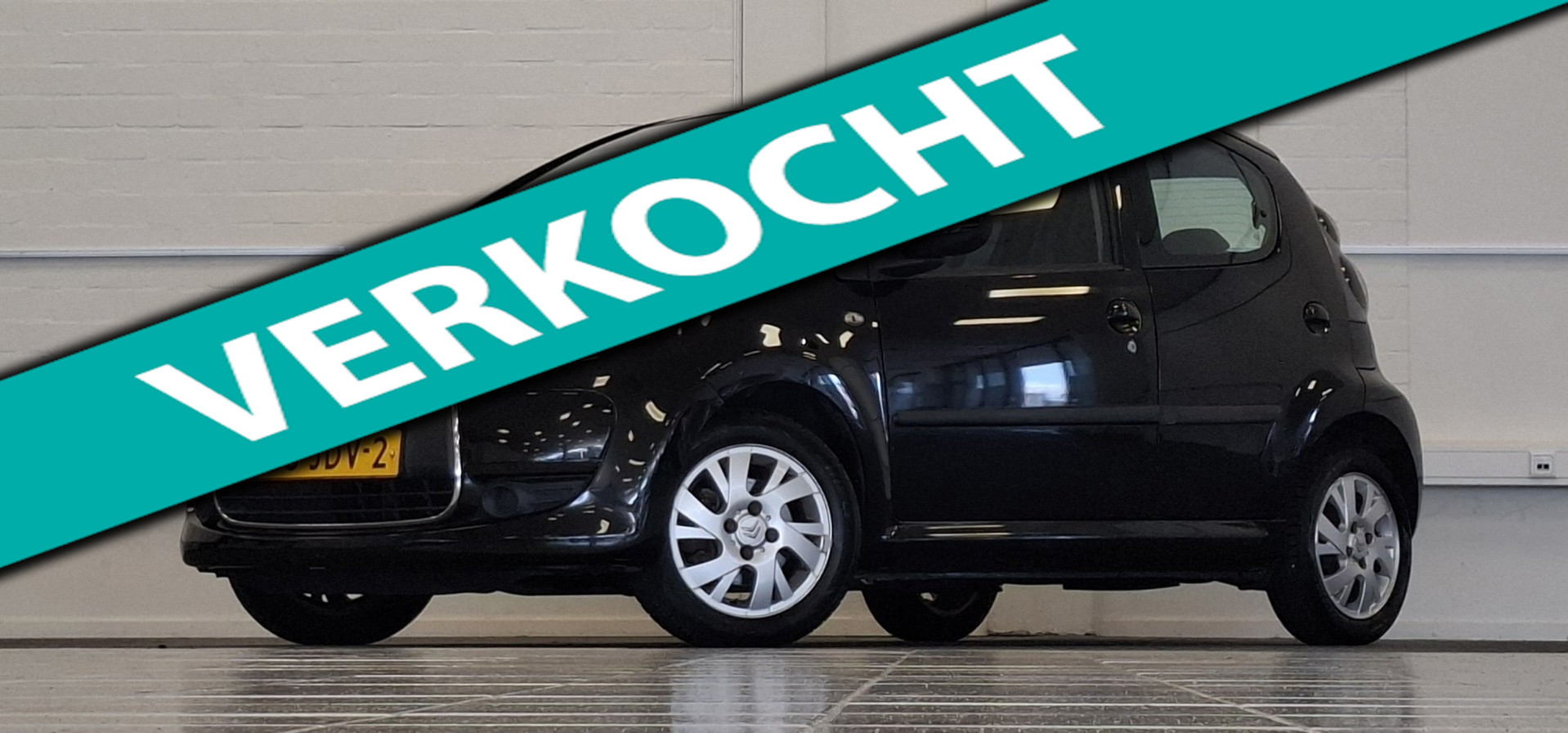 Citroen Citroen C1 1.0i 12V Ambiance Airco Garantie APK 01-05-2027 2009 - voorkant