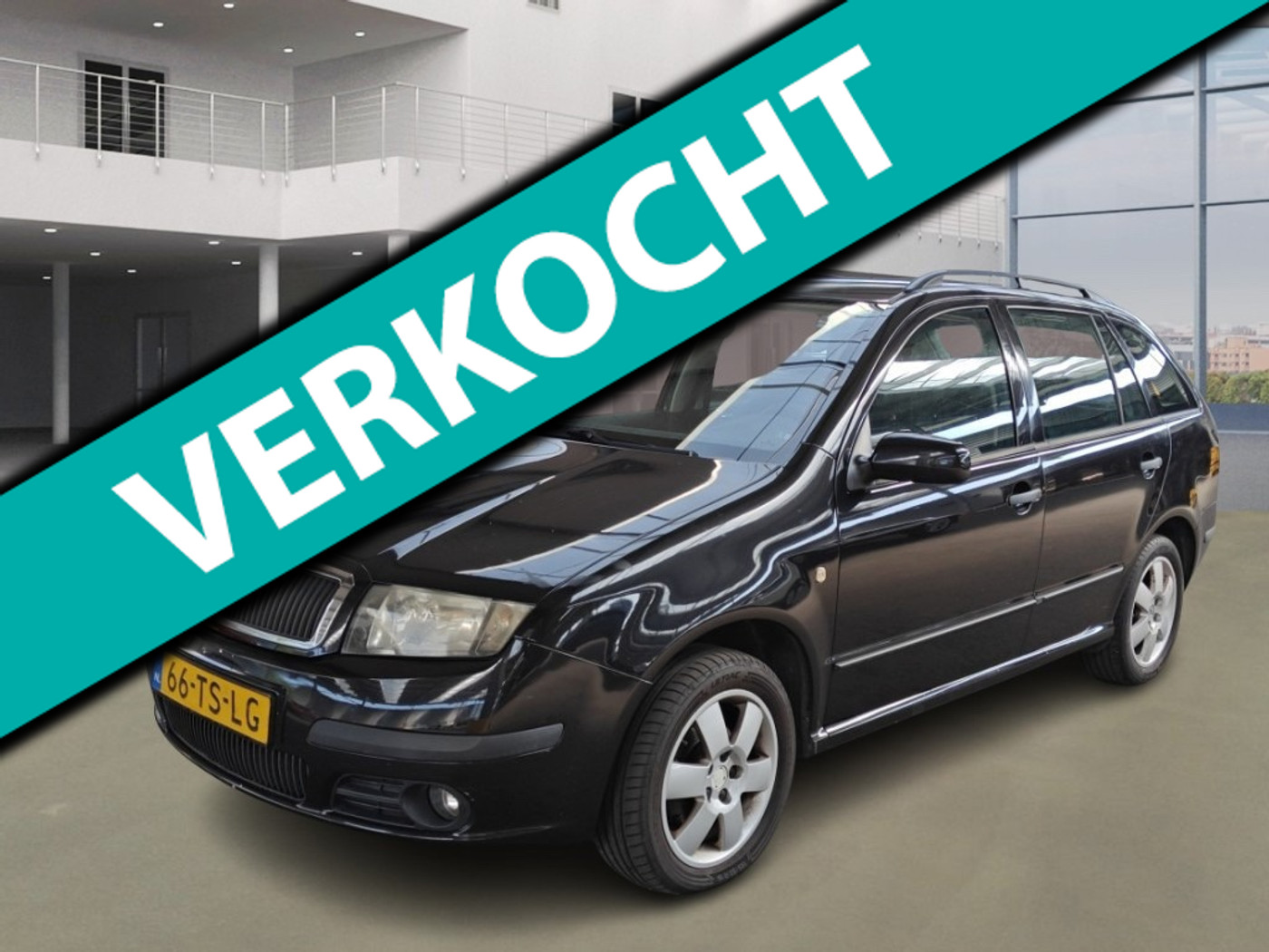 Skoda Fabia 1.4-16V Equipe plus 2007 - voorkant