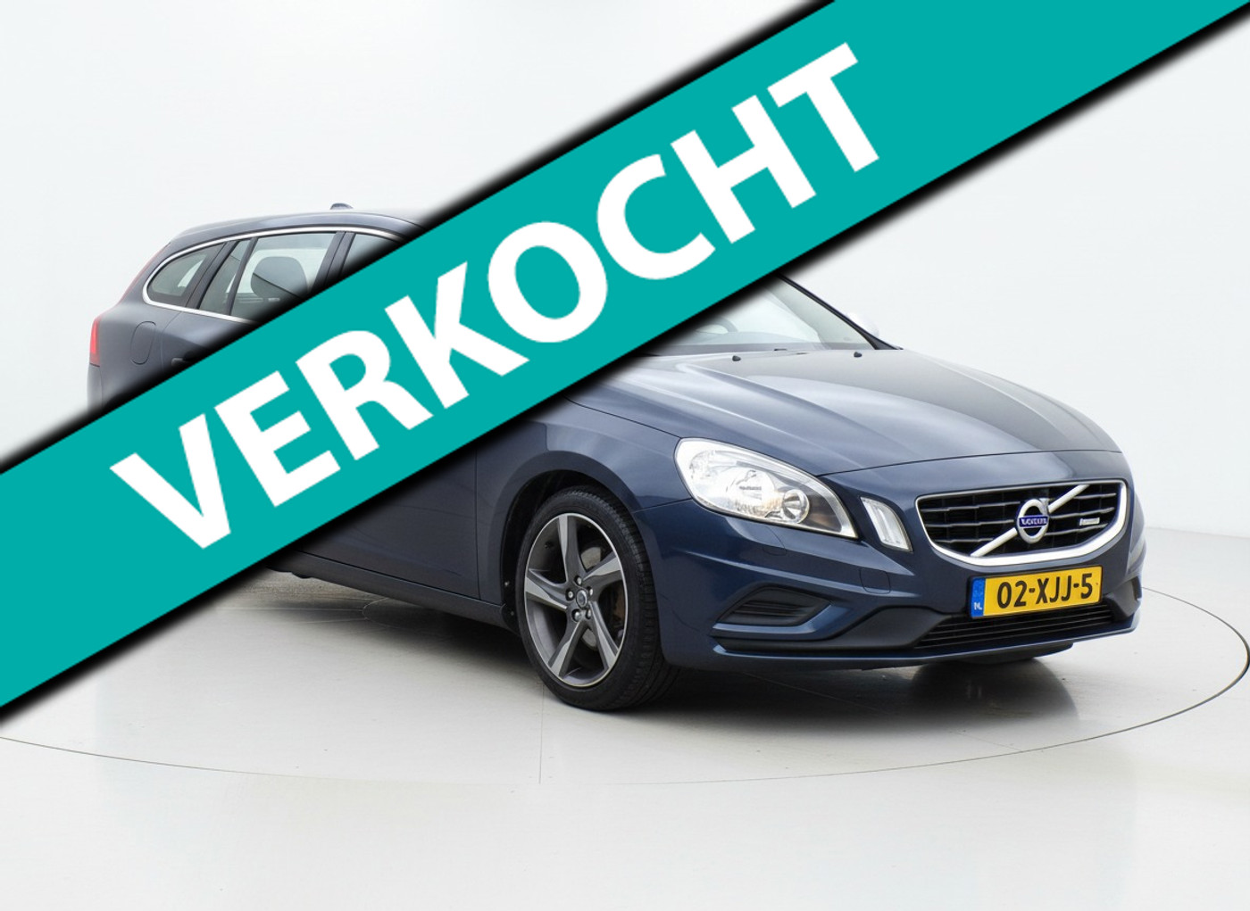 Volvo V60 1.6 T3 R-Design|Navi|Cruise|Trekhaak|PDC|BT|Clima 2012 - voorkant