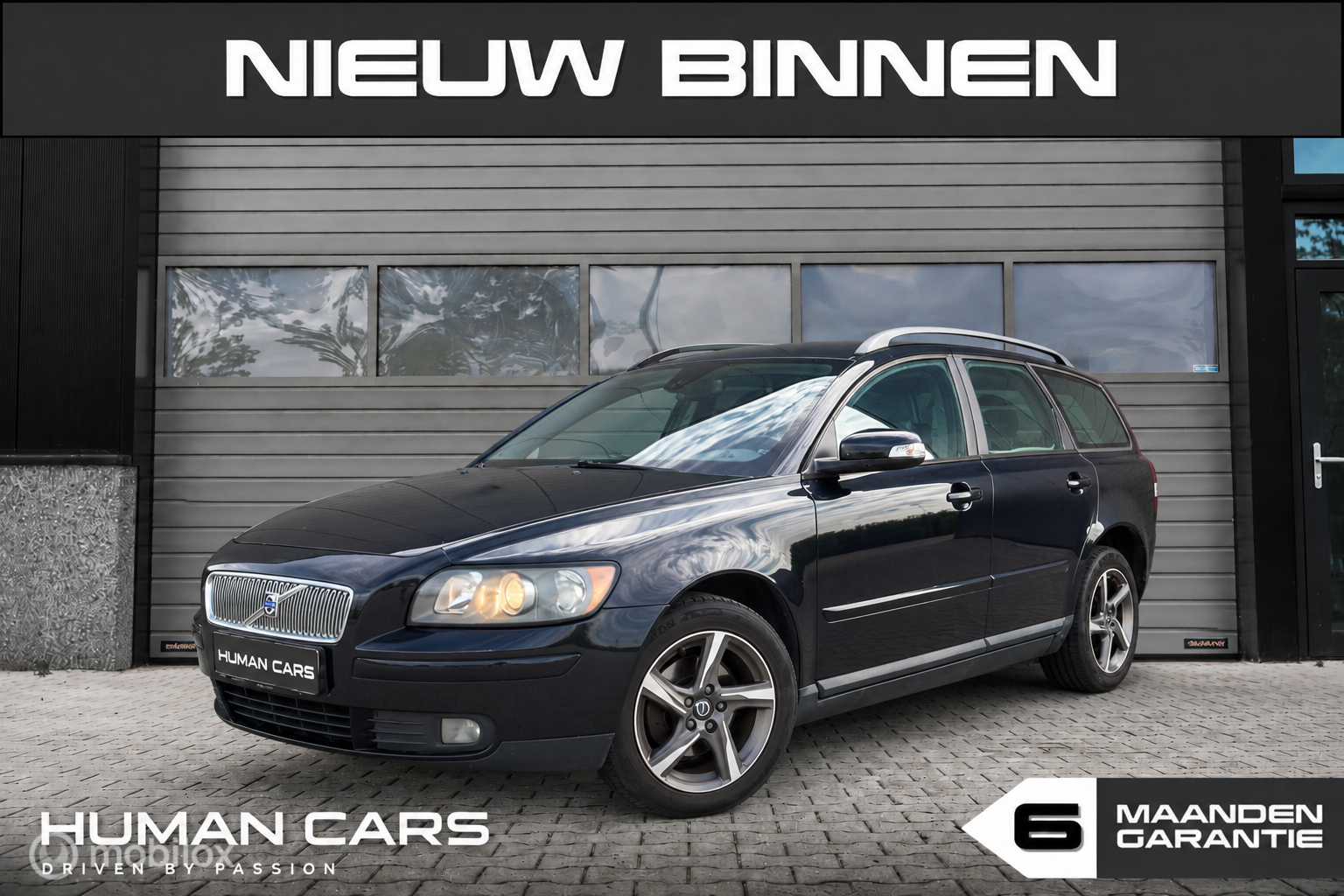 Volvo V50 2.0 Summum 145 pk youngtimer orgineel nederlands 2007 - voorkant