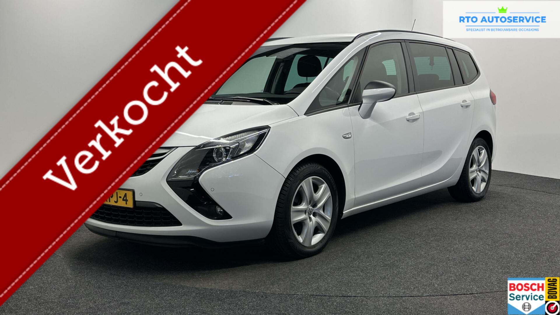 Opel Zafira Tourer 1.4 Cosmo TREKHAAK CRUISE ECC LM. 2012 - voorkant