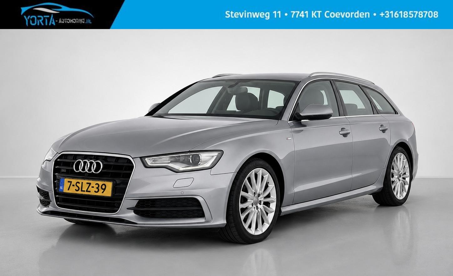 Audi A6 Avant 2.0 TFSI 3x S Line NL AUTO*AUTOMAAT*ELEK. HAAK 2014 - voorkant