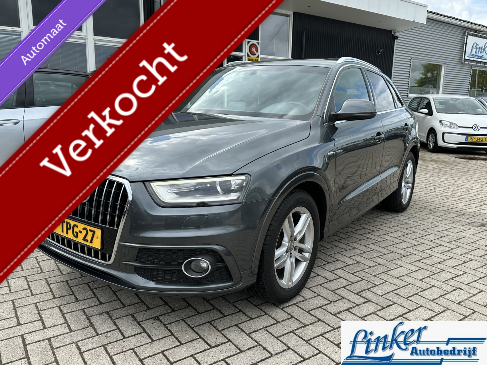 Audi Q3 2.0 TFSI quattro Sport Edition S-LINE /NL-AUTO/PANO/TREKH 2014 - voorkant