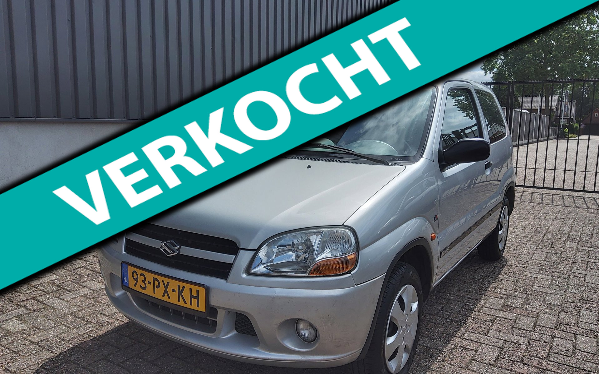 Suzuki Ignis 1.3-16V GL|AIRCO|PDC|CarPlay®|126.000km NAP 2005 - voorkant