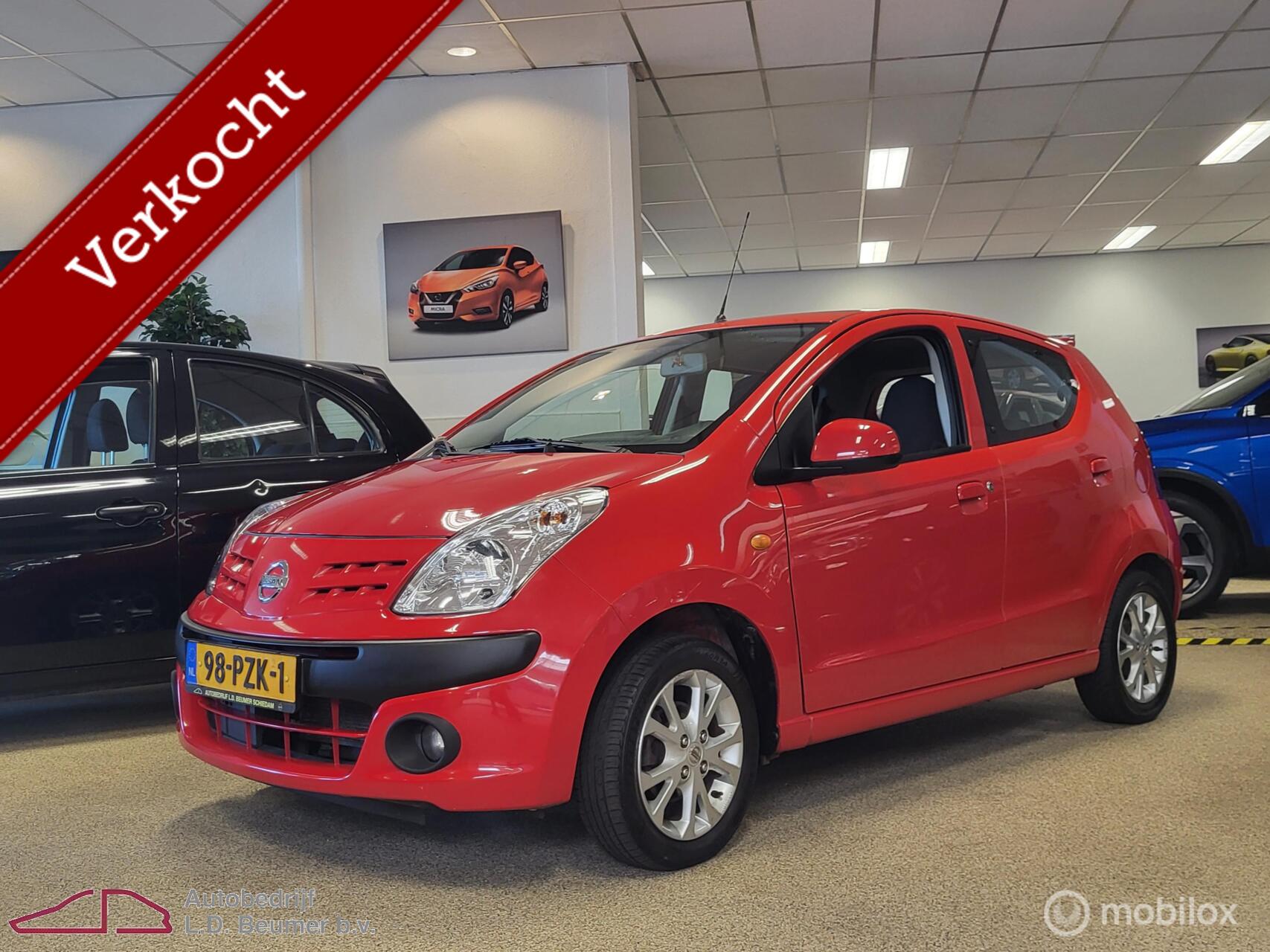 Nissan Nissan Pixo 1.0 Look *NL, 2e EIG, AIRCO, RIJKLAARPRIJS!* 2011 - voorkant