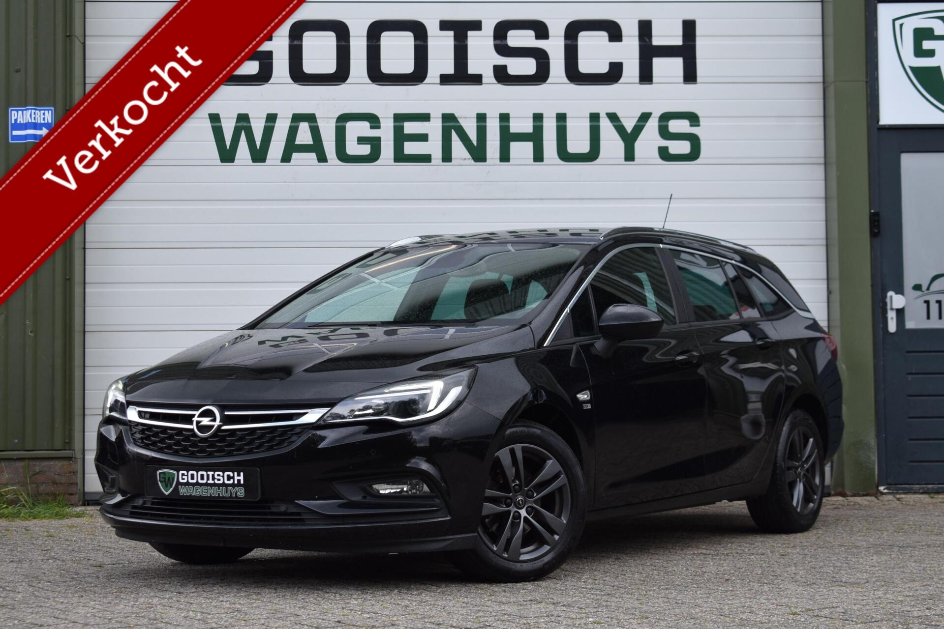 Opel Astra Sports Tourer 1.0 Turbo 120 Jaar Ed. | Clima | Carplay | PDC | 2019 - voorkant