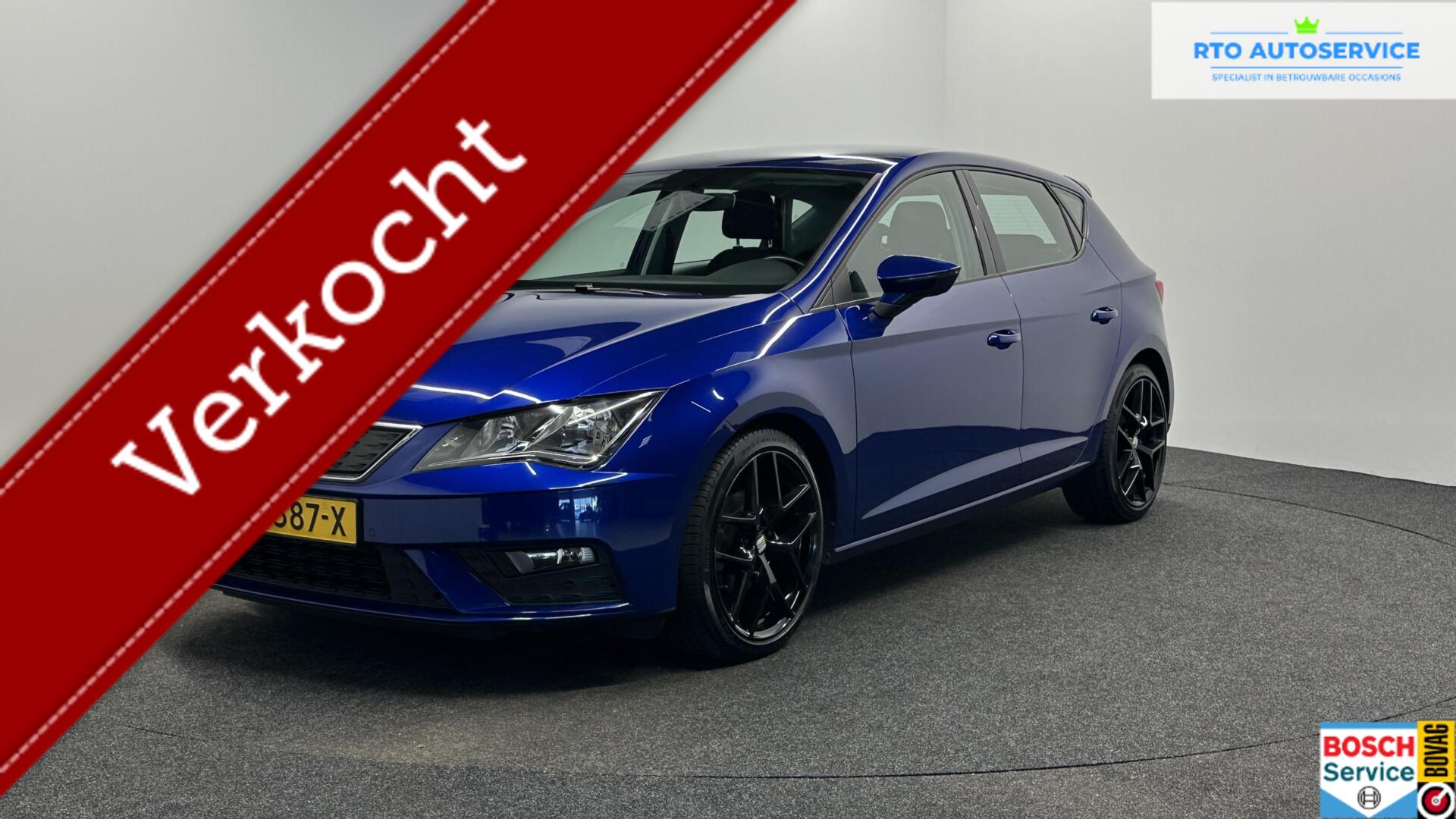 Seat Leon 1.0 EcoTSI Style Business Intense CARPLAY NAVI CRUISE ECC. 2018 - voorkant