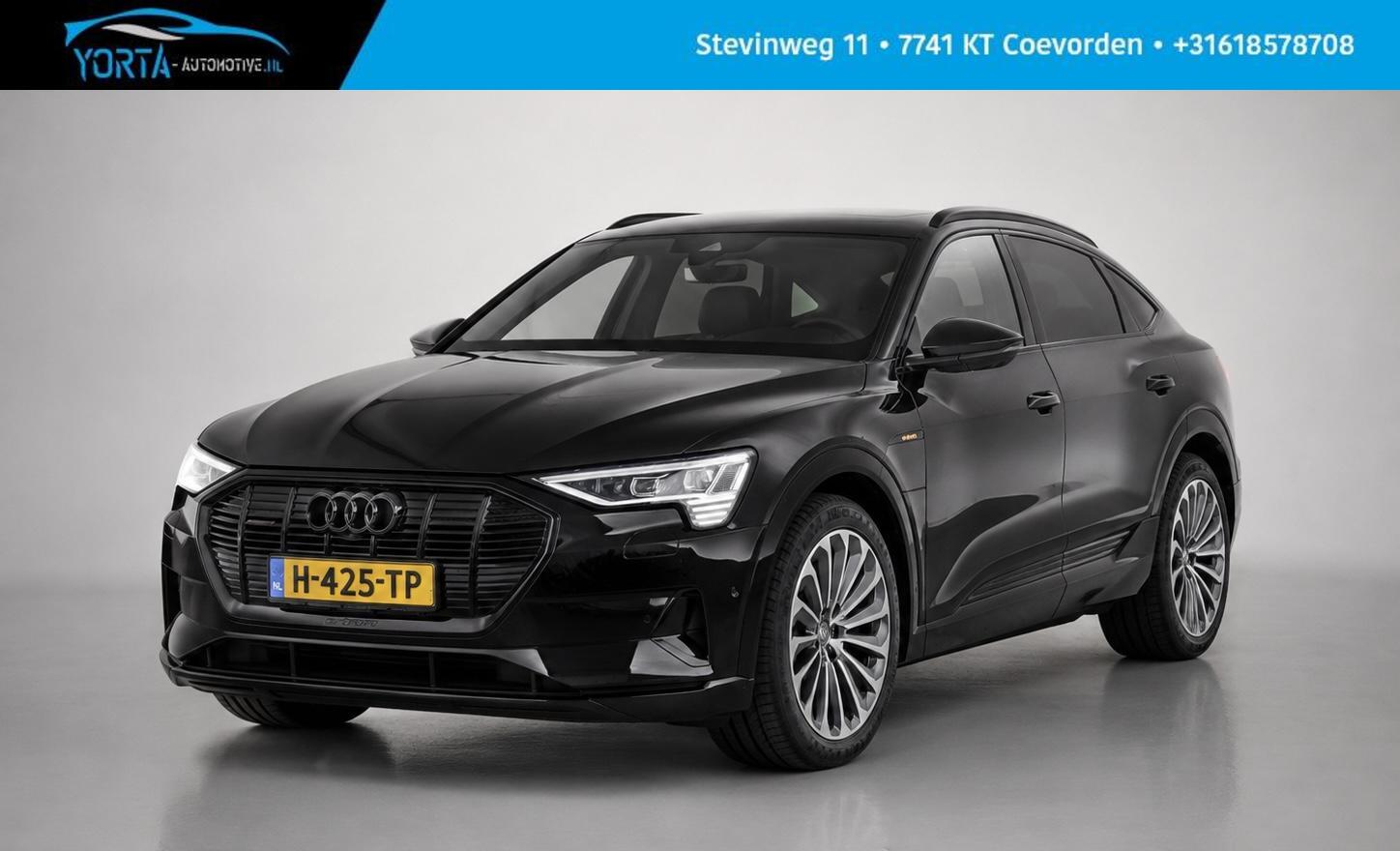 Audi E-tron 55 55 Quattro 3x S Line NL AUTO|90% SOH|PANO|LUCHTVERING| 2020 - voorkant