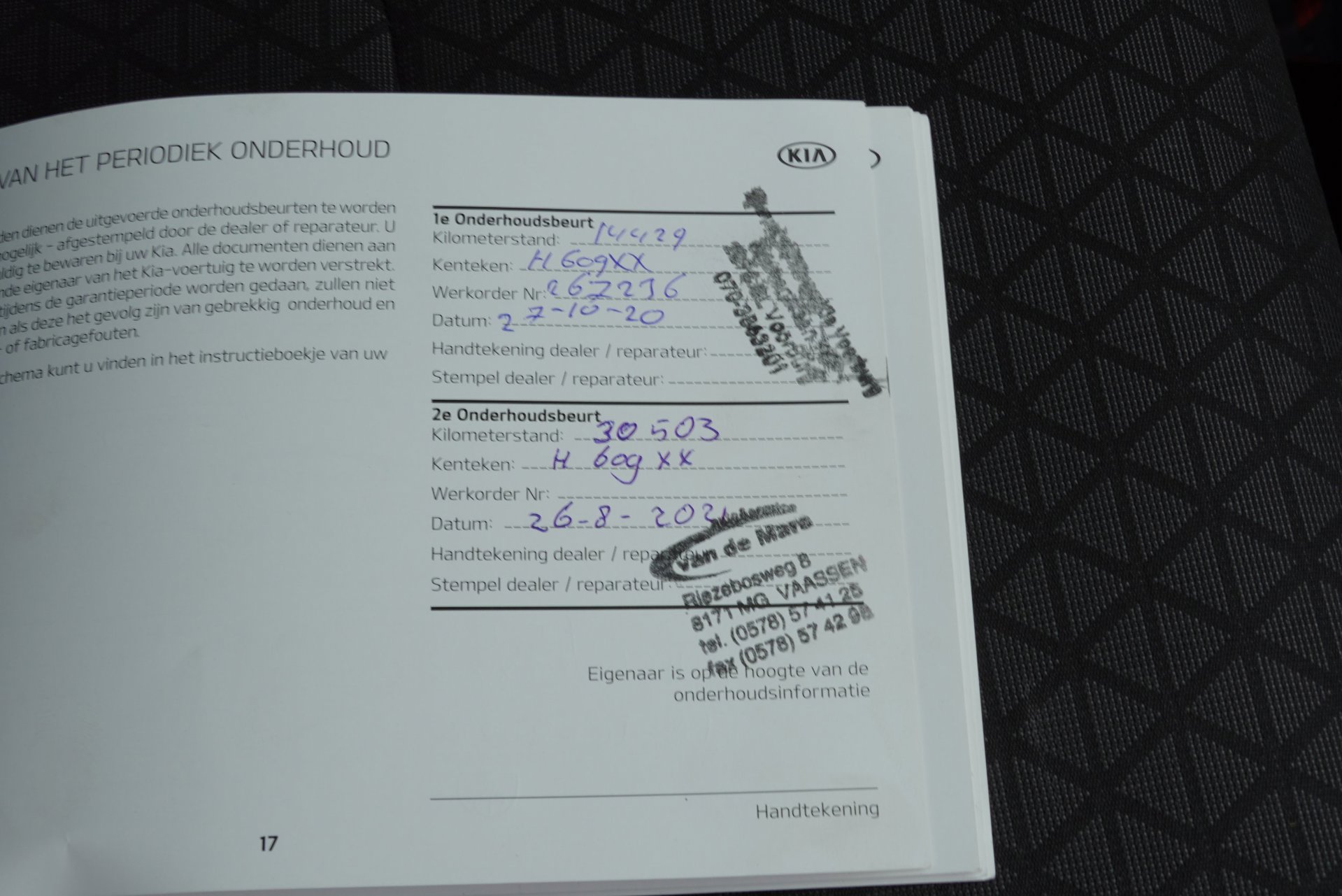 Foto van Kia Ceed