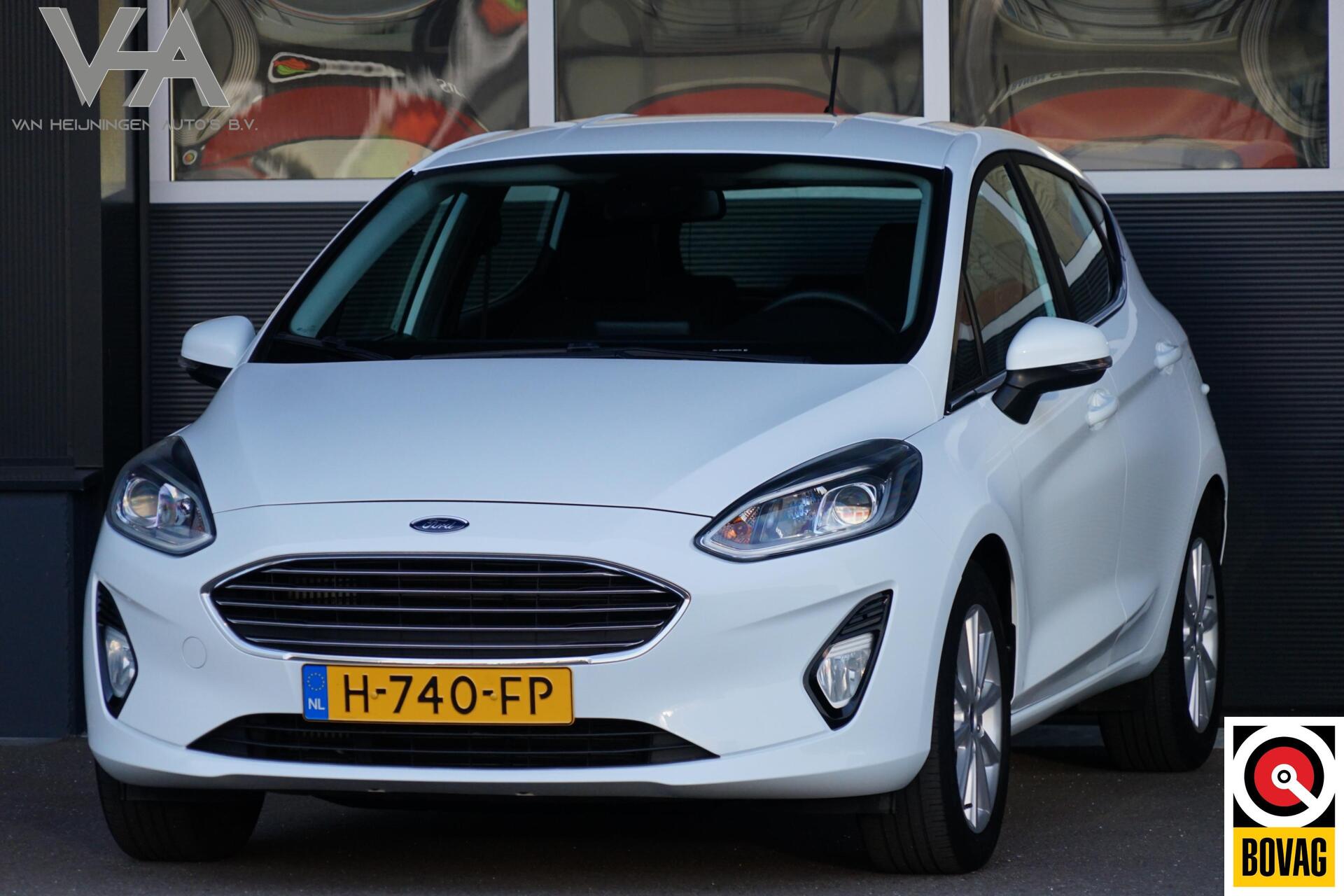 Ford Fiesta 1.0 EcoBoost Titanium, NL, CarPlay, clima, cruise 2020 - voorkant