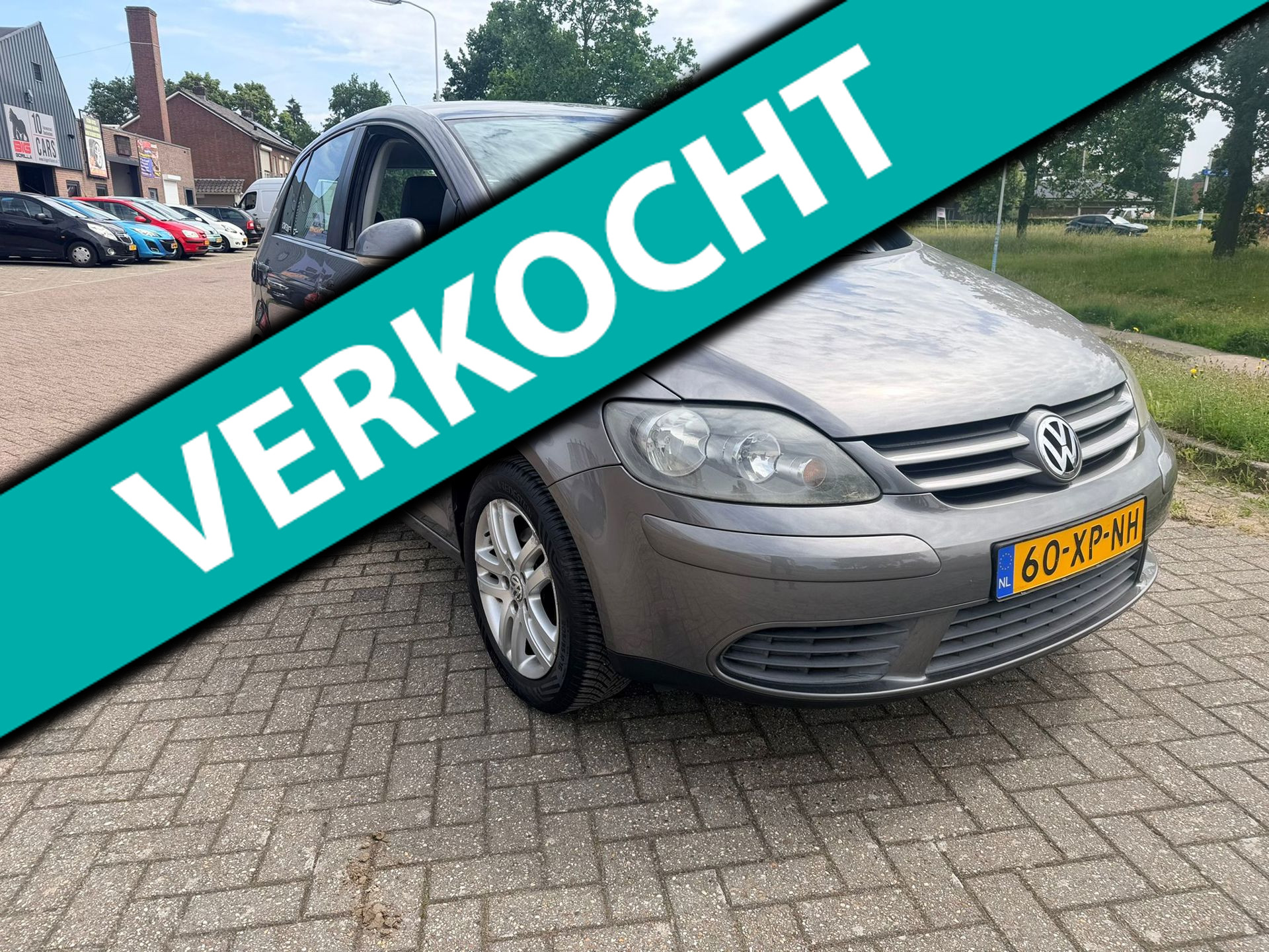 Volkswagen Golf Plus 1.6 Optive 3 hoog instap, nieuw apk 2007 - voorkant