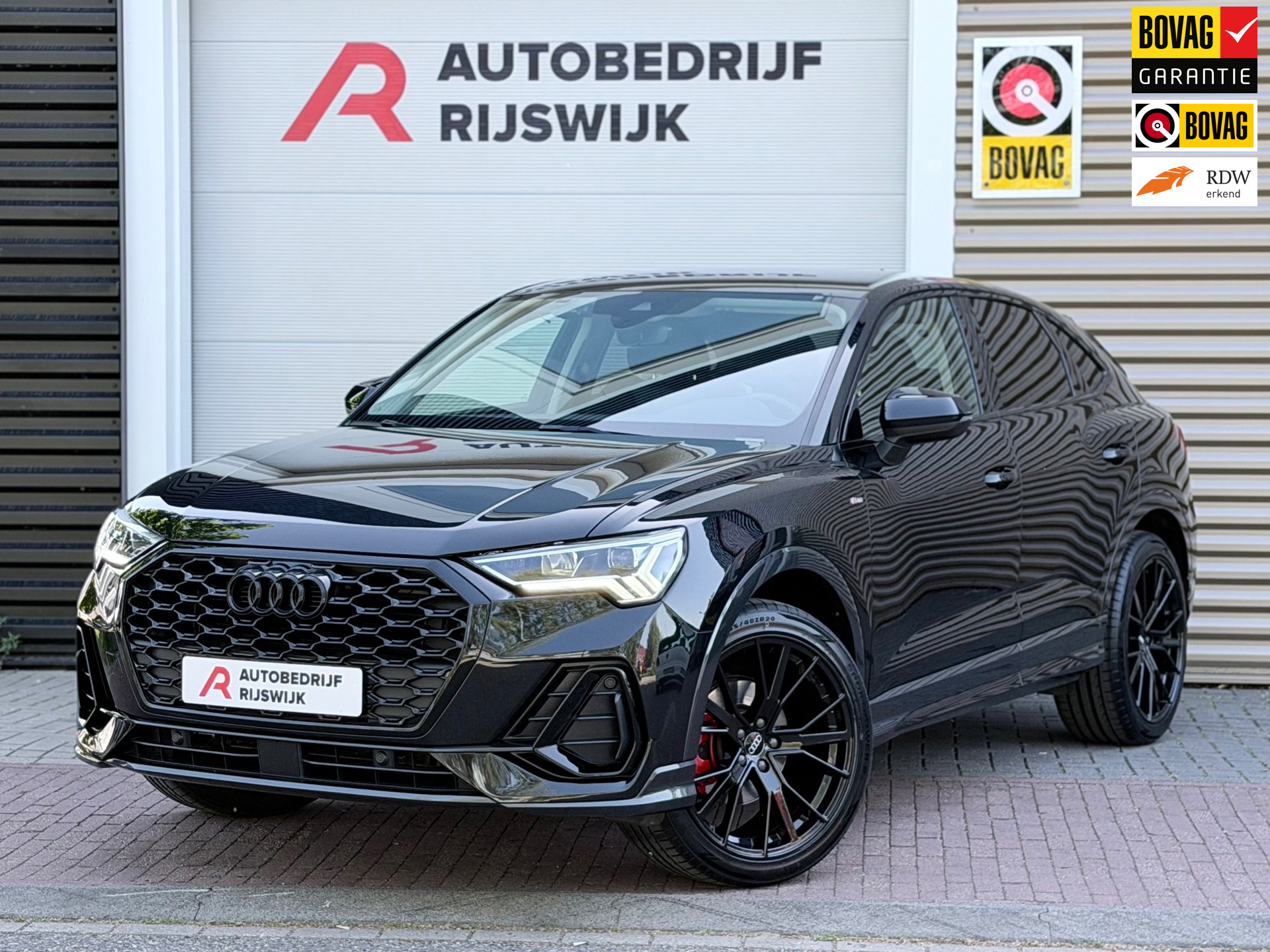 Audi Q3 Sportback 35 TFSI S Edition Matrix/AppleCar/Camera 2021 - voorkant