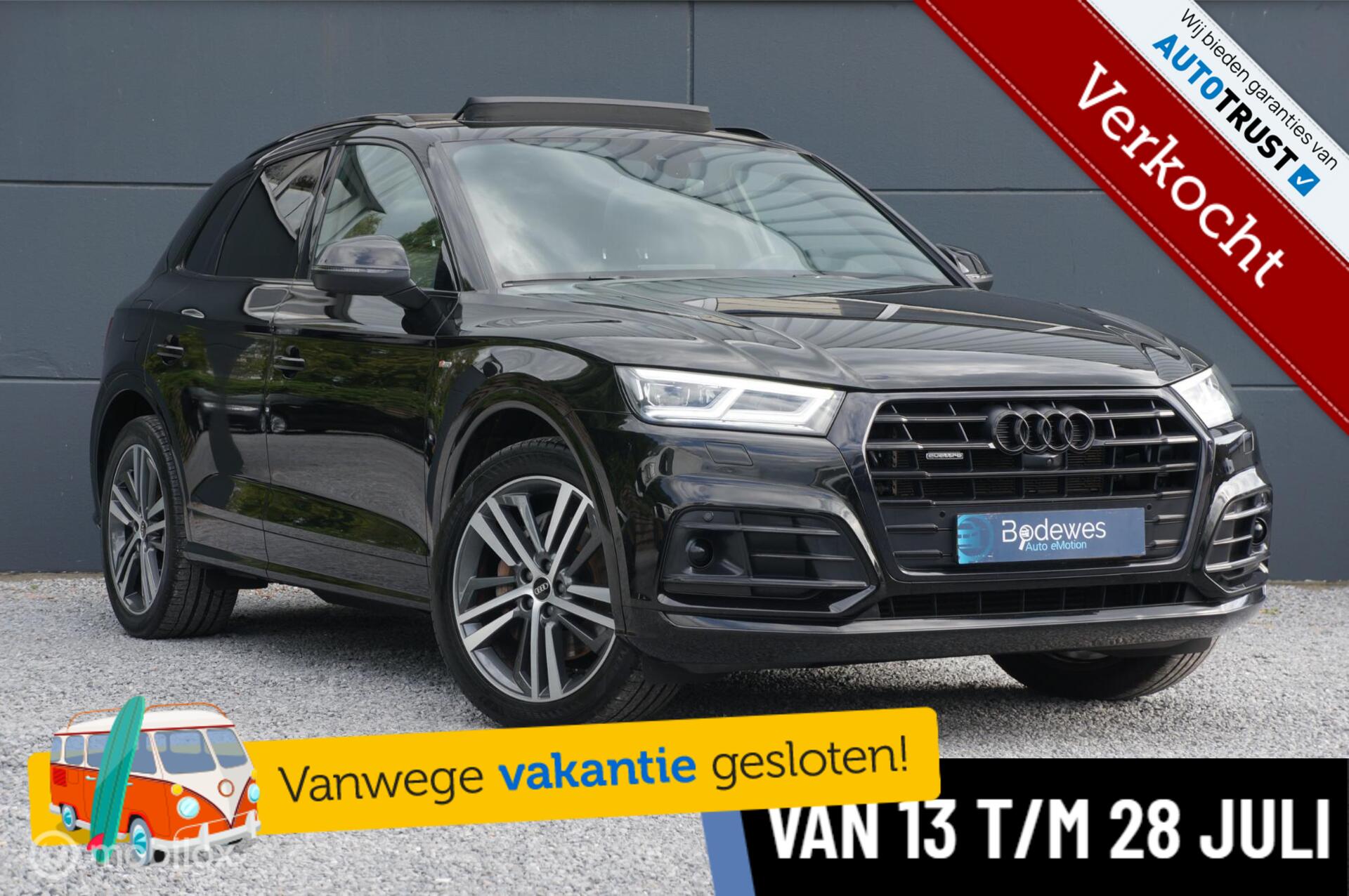 Audi Q5 55 TFSI e Quattro S Line Competition Apple/Android! 2021 - voorkant