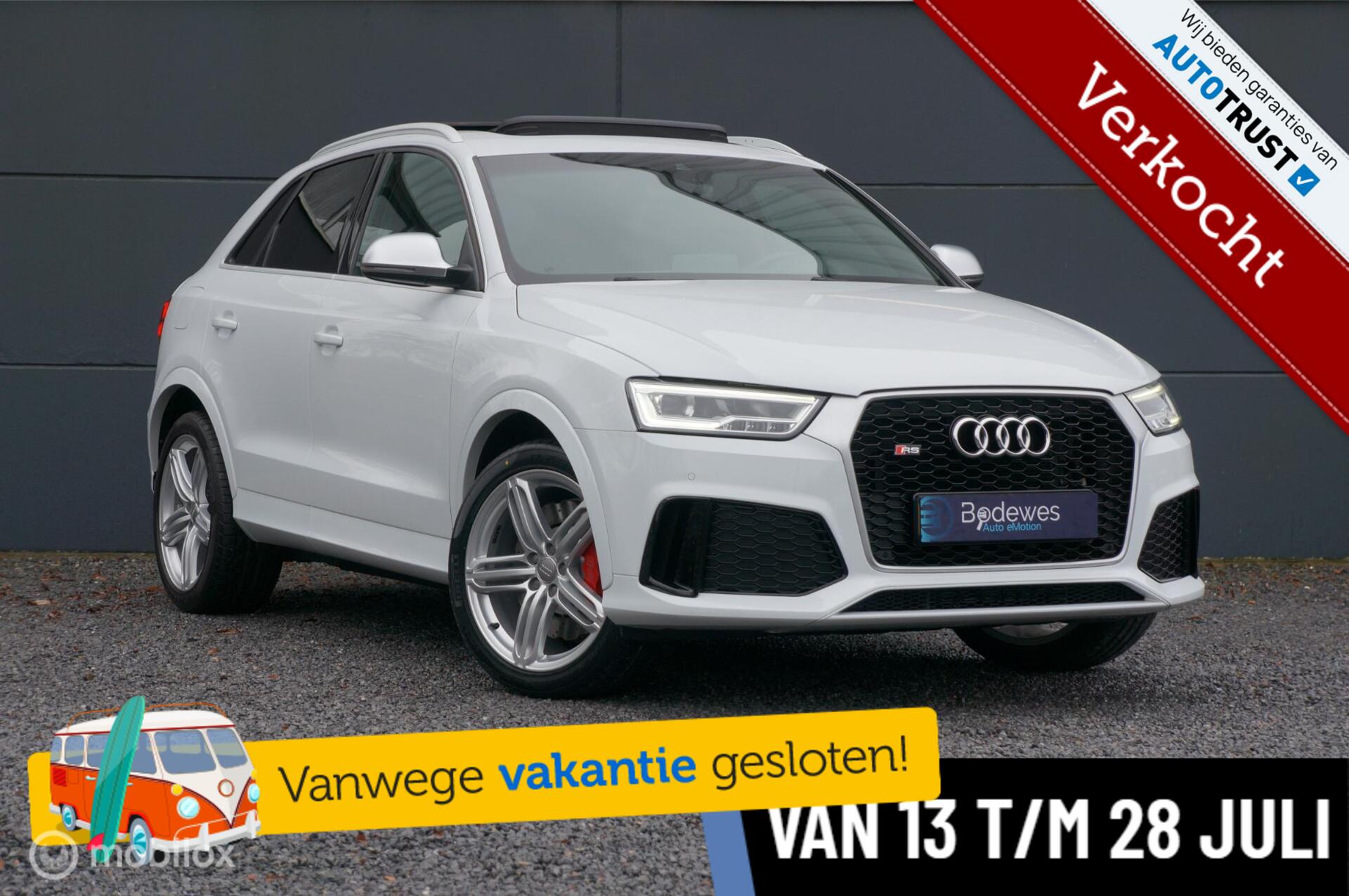 Audi Q3 2.5 TFSI RSQ3 Quattro Pro Line S Plus Orgineel ! 2016 - voorkant