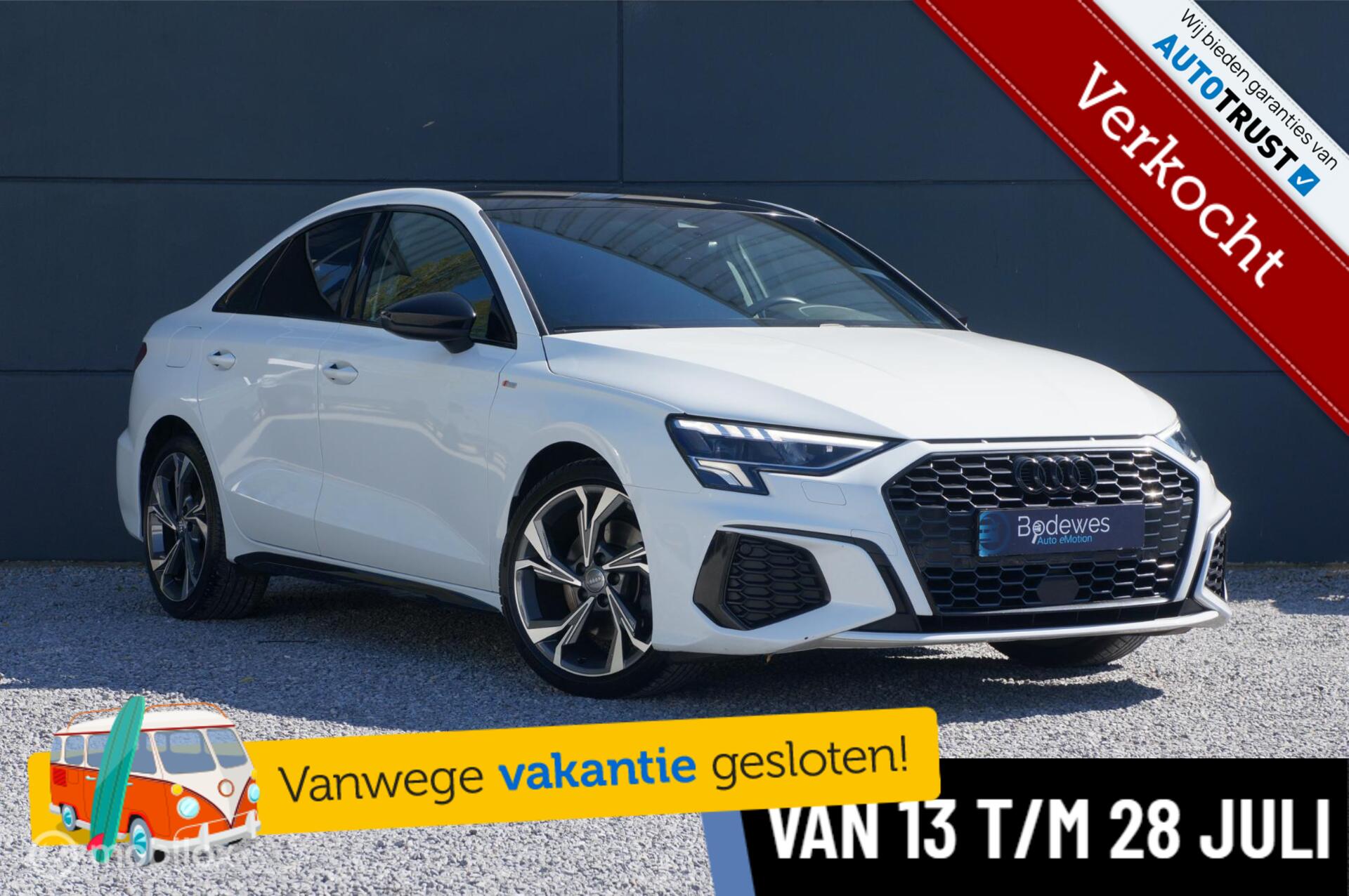 Audi A3 Limousine 35 TFSI DSG S-Edition Matrix Led Navi 19'' 2020 - voorkant