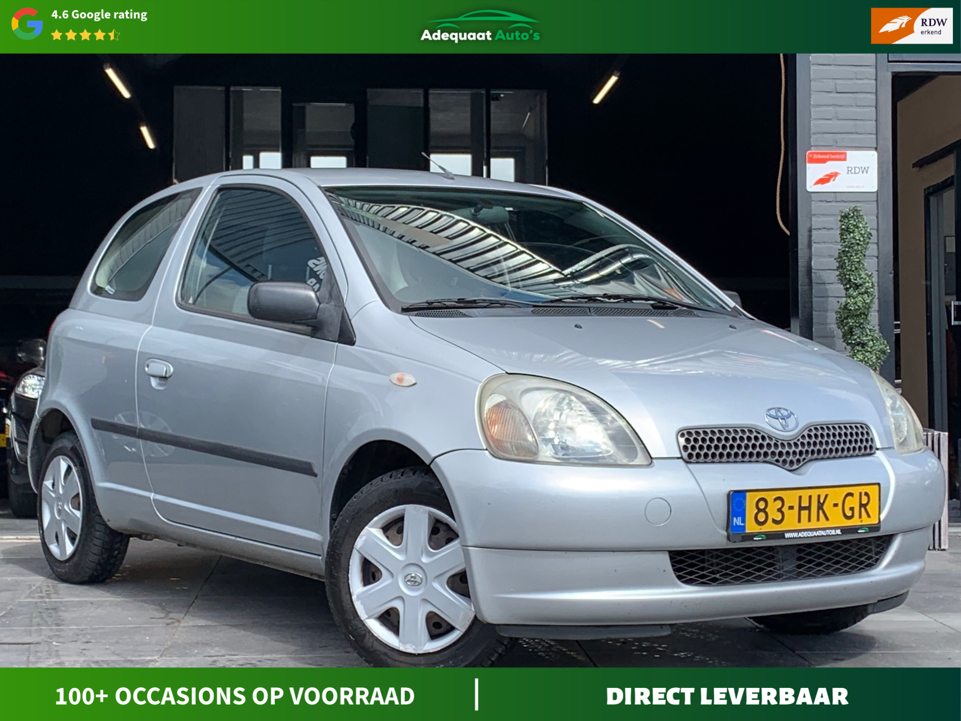 Toyota Toyota Yaris 1.3-16V VVT-i Luna|3e eigenaar|Nederlandse Auto 2001 - voorkant
