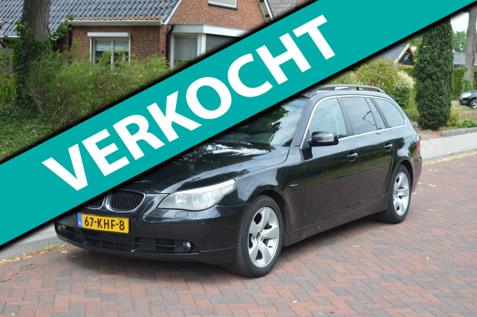 BMW 5er Reihe 530d panoramadak/leer/navi 2006 - voorkant