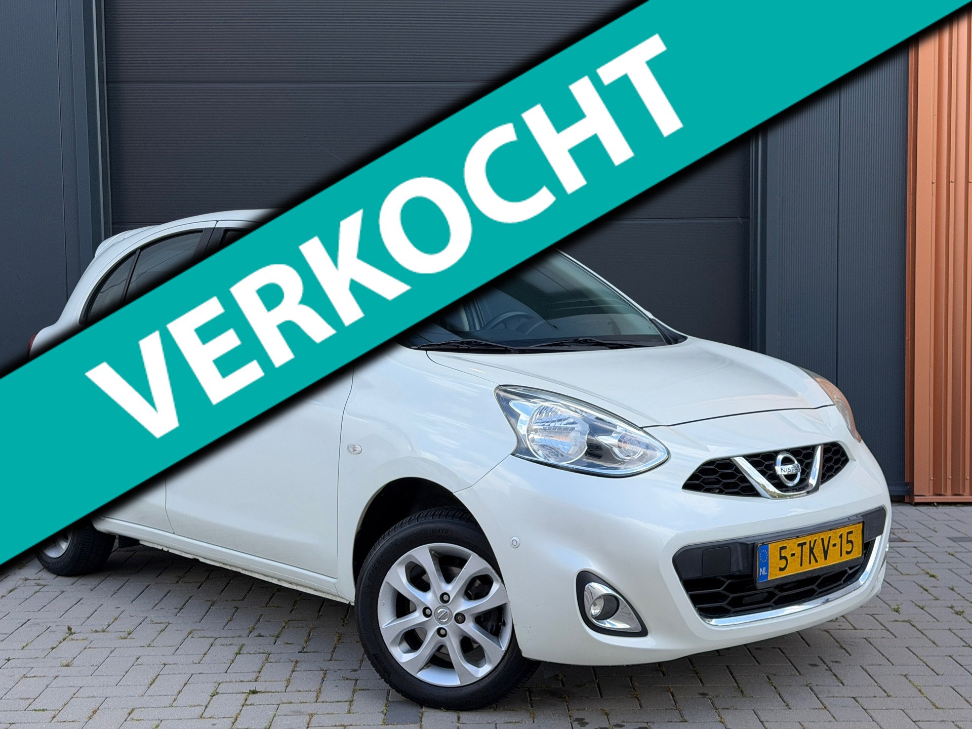 Nissan Nissan Micra 1.2 DIG-S Connect Edition N-TEC|100% Dealer Onderh|Full Option|Navi|Climate Control|Cruise Control|Parkeersensoren 2014 - voorkant