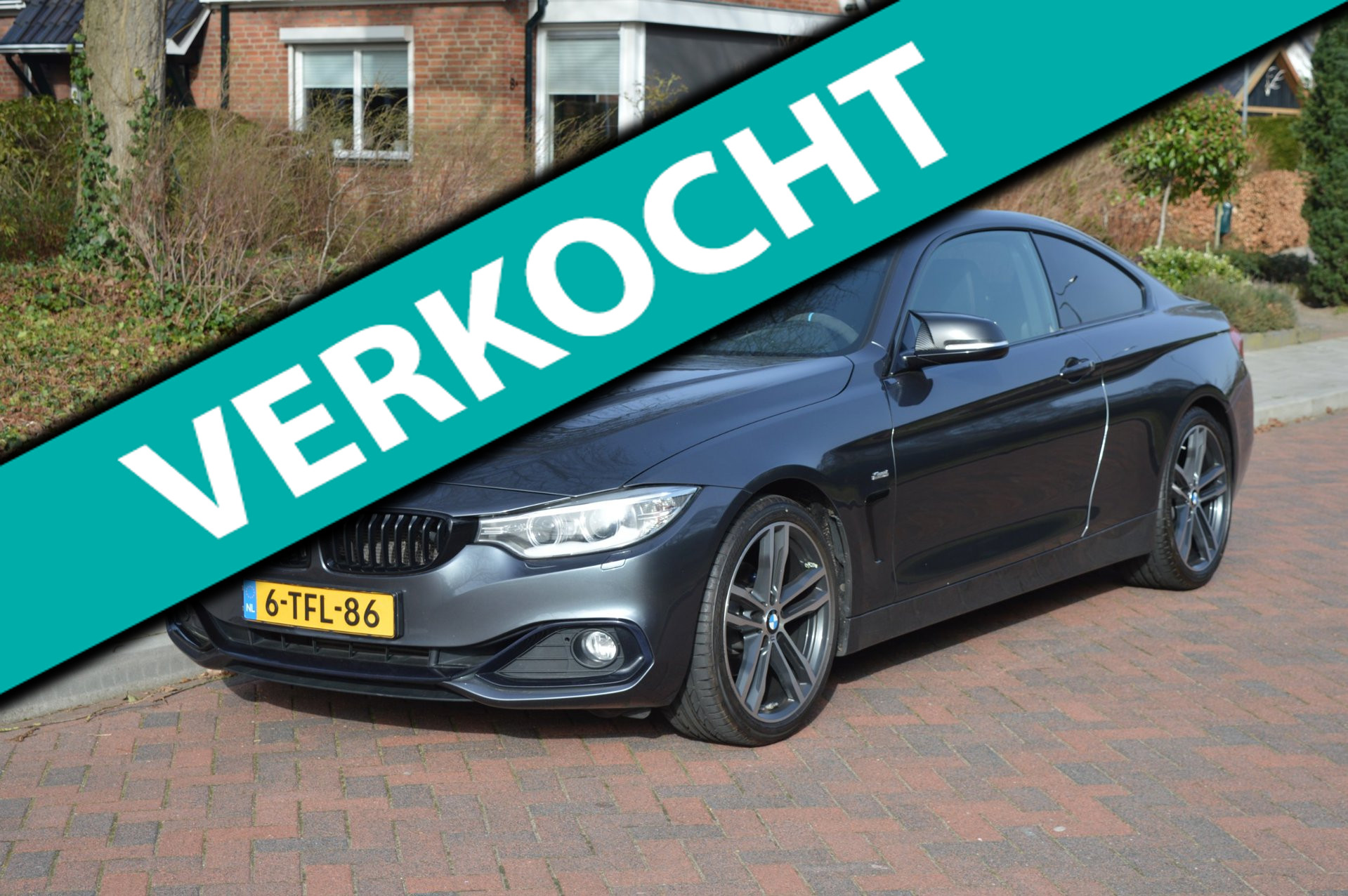 BMW 420i 420i High Exe Org NL/NAP/perfect onderhouden !! 2014 - voorkant