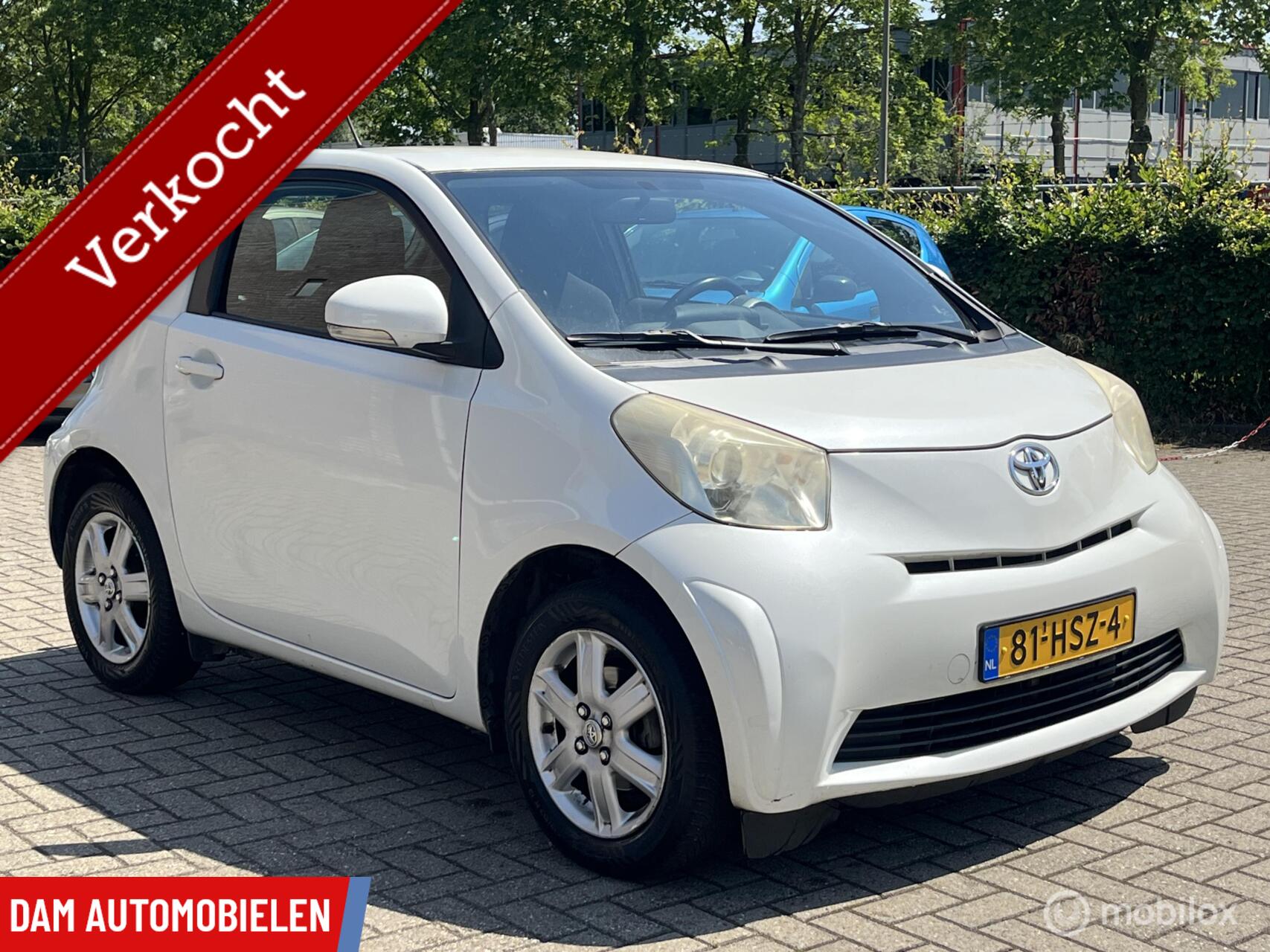 Toyota Toyota Iq 1.0 VVTi 181.412 KM, Airco, elektrische Ramen, NL Auto met NAP! 2009 - voorkant